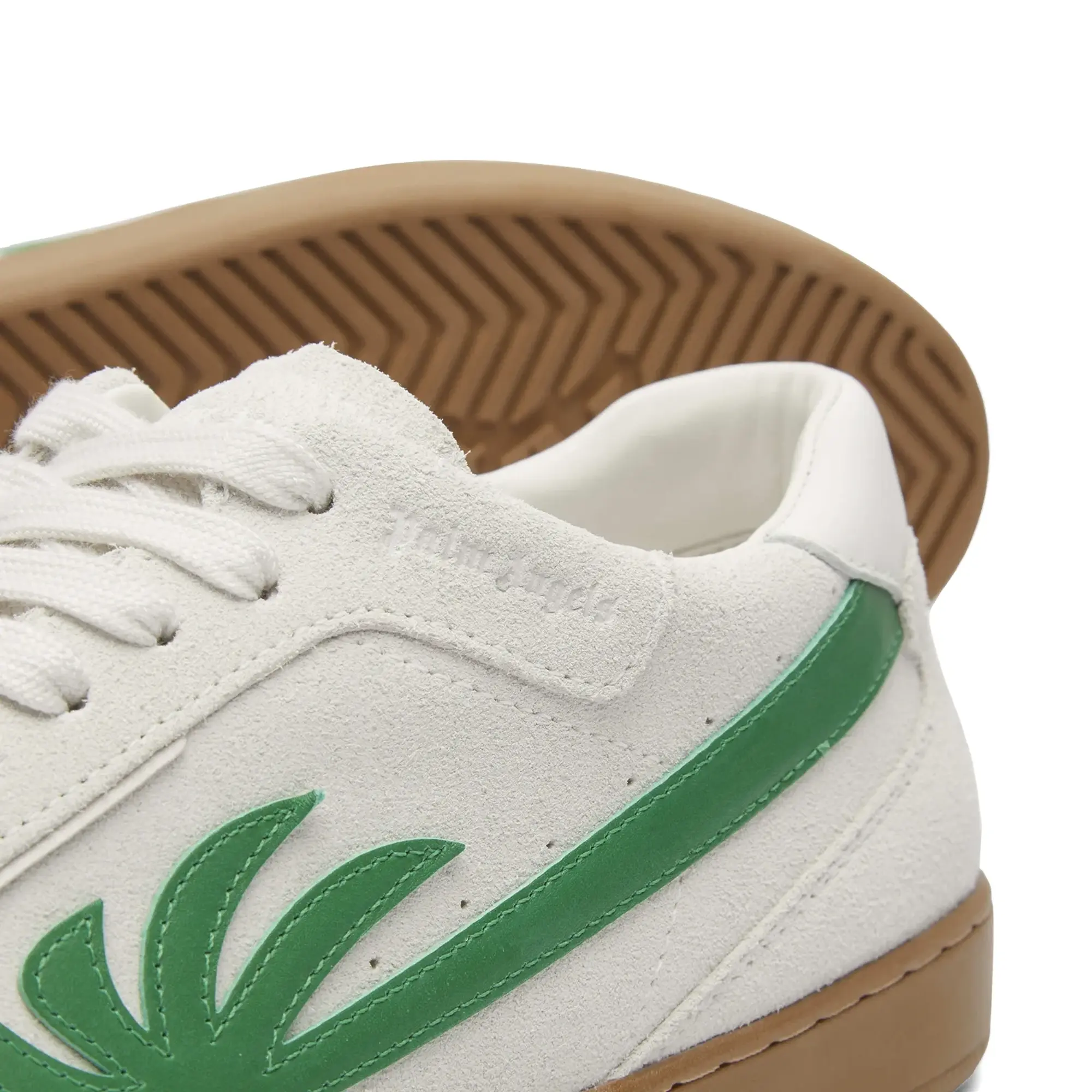 Palm Angels Men's New Palm 1 Suede Green