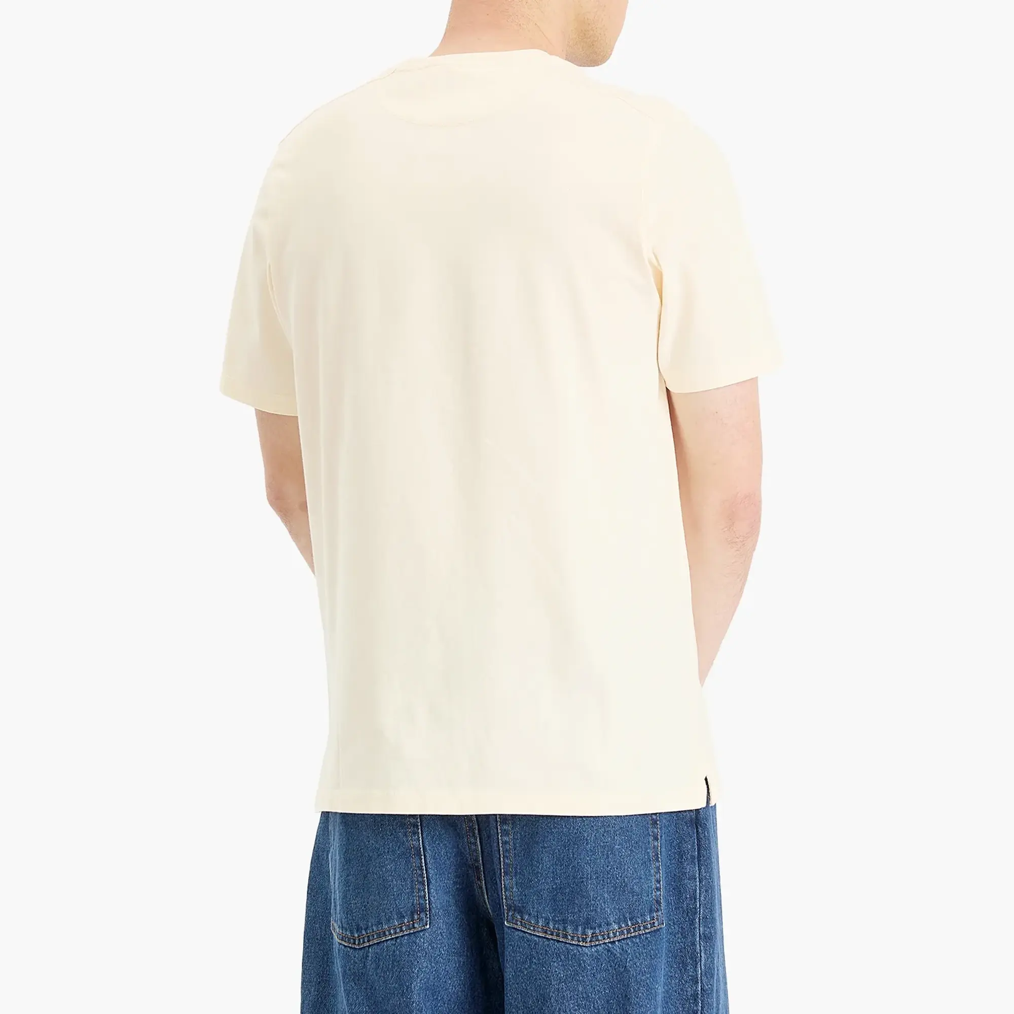 Pop Trading Company Men's Arch Logo T-Shirt Off White