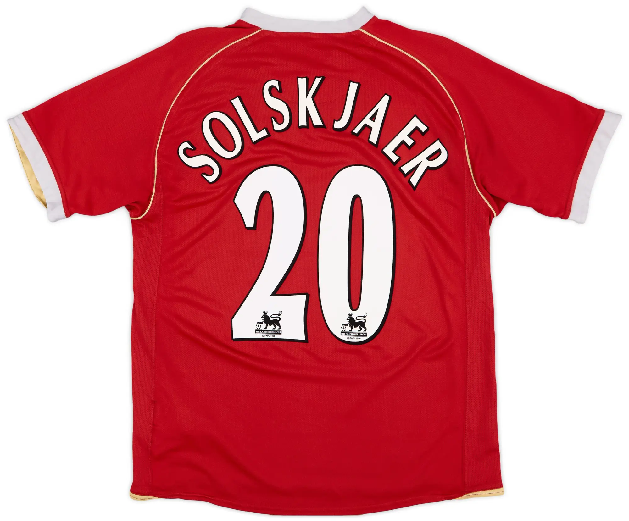 Nike 2006-07 Manchester United Home Shirt Solskjaer #20 - 5/10 - (M)