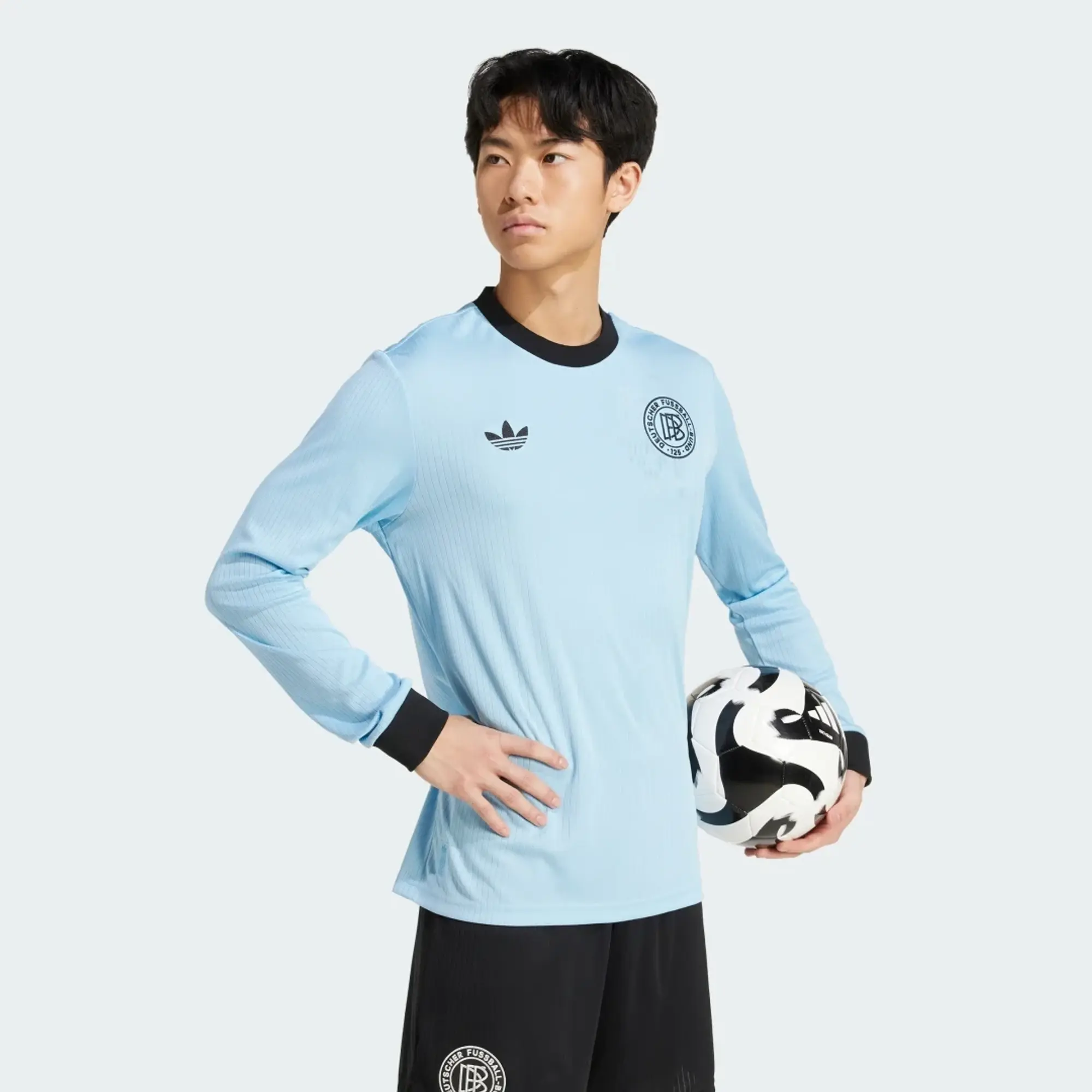 adidas Germany Mens LS Home Shirt