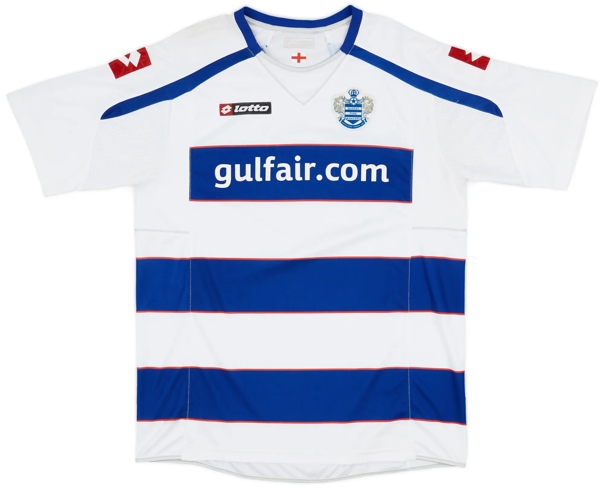 Lotto 2010-11 QPR Home Shirt - 9/10 - (XXL)