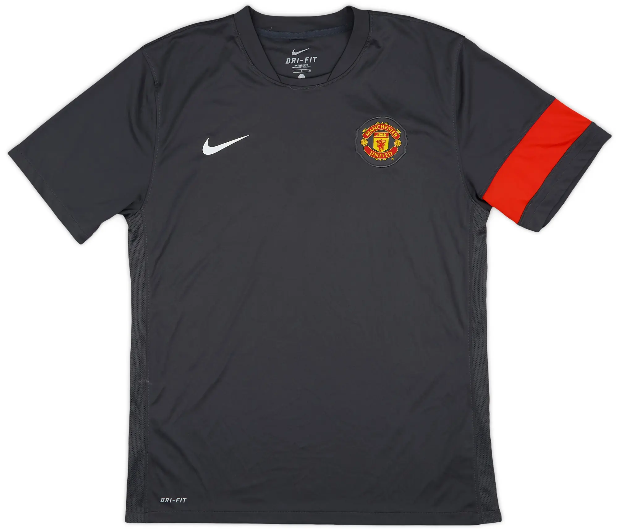 2010-11 Manchester United Nike Training Shirt - 7/10 - (L)