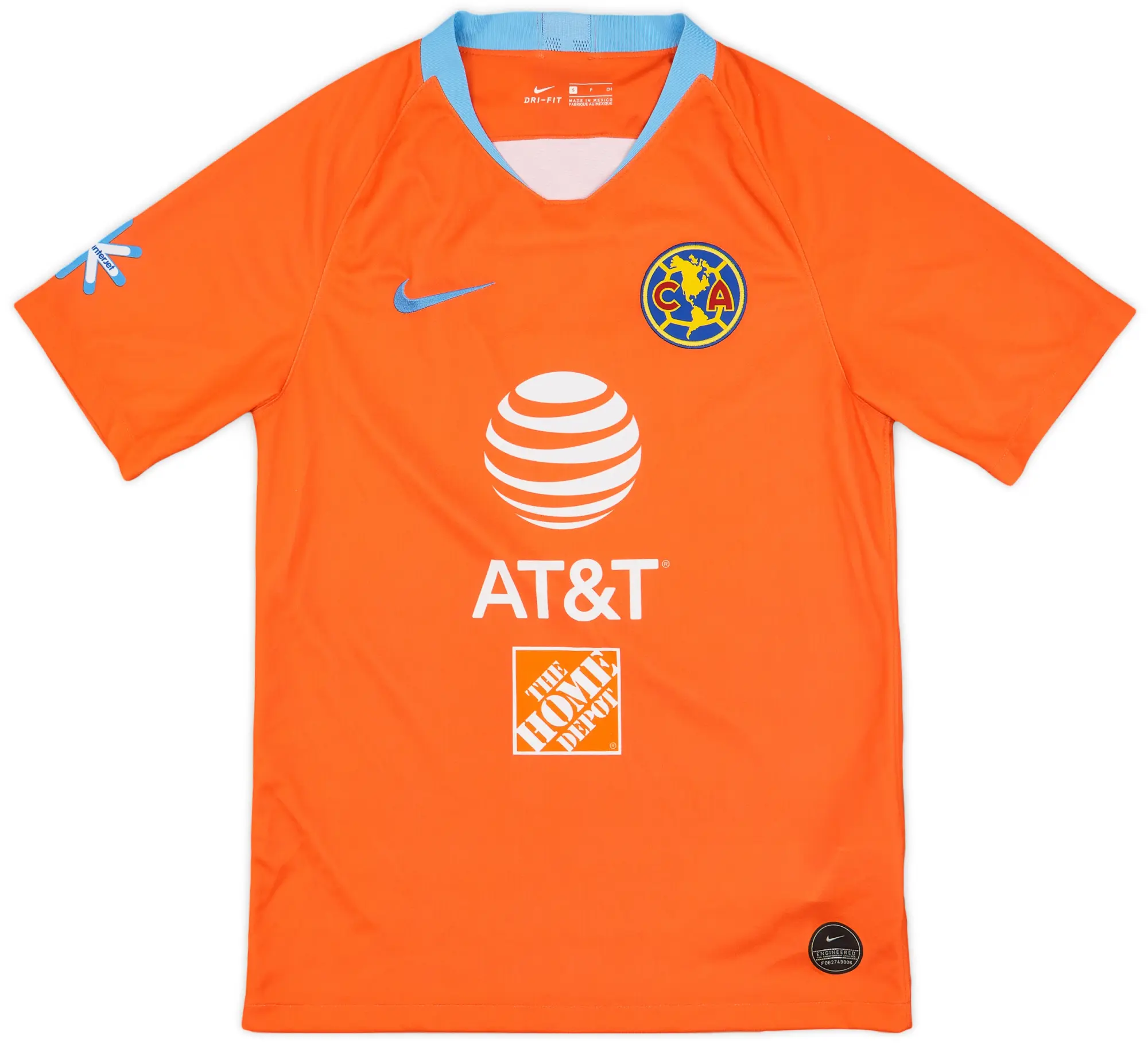 Nike 2018-19 Club America Third Shirt - 9/10 - (S)