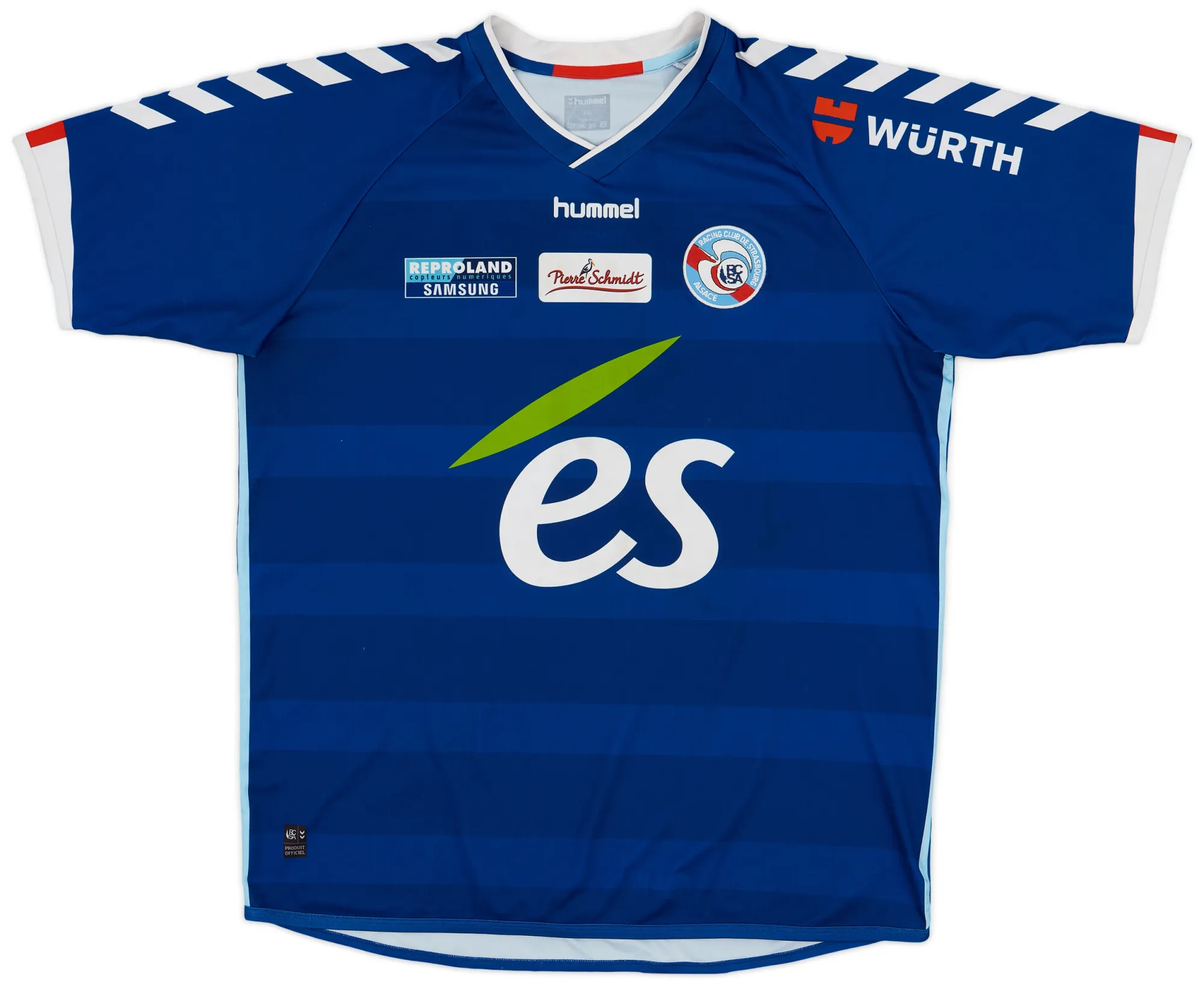 Hummel Strasbourg Mens SS Home Shirt 2015/16
