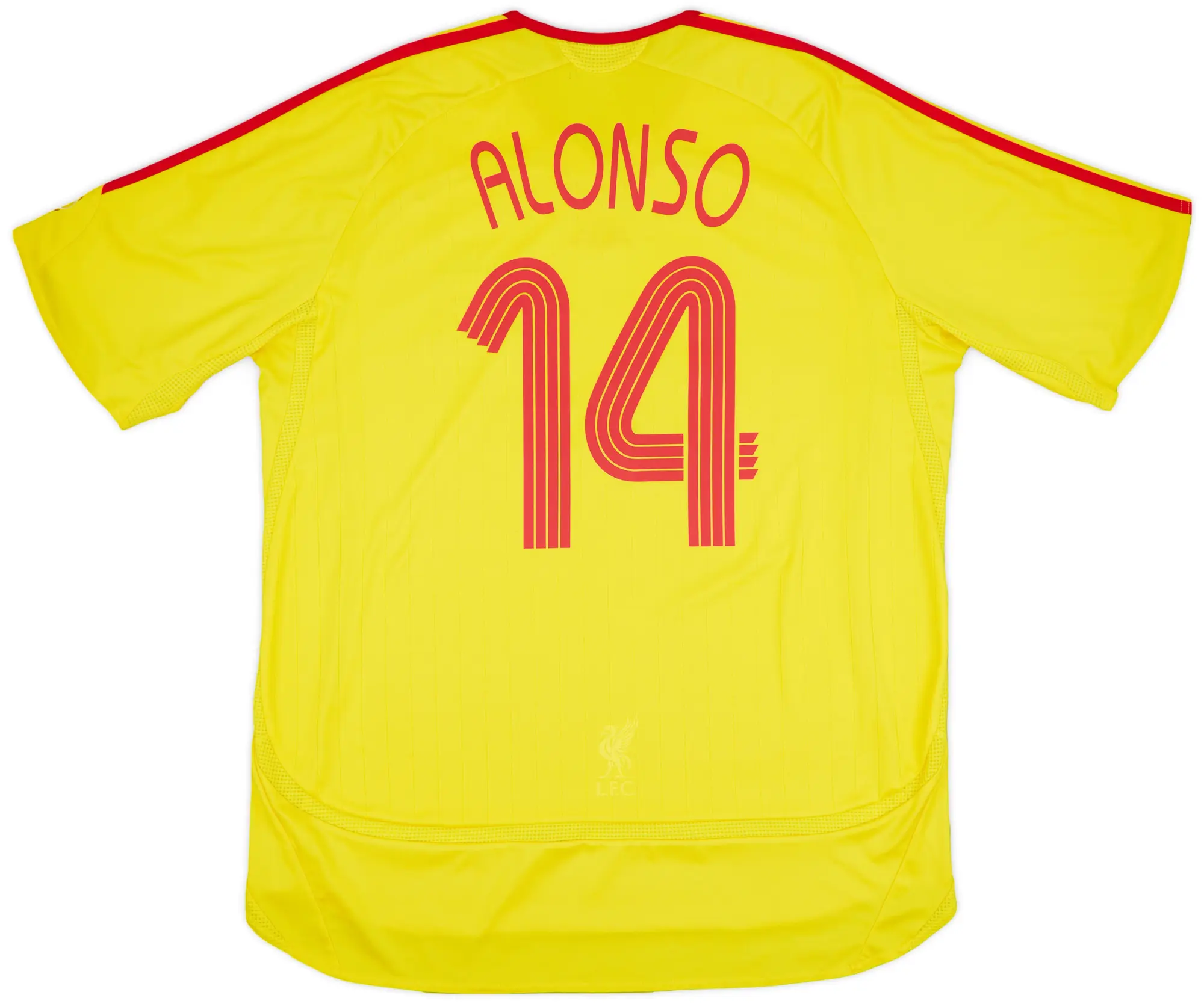 adidas 2006-07 Liverpool Away Shirt Alonso #14 - 5/10 - (XL)