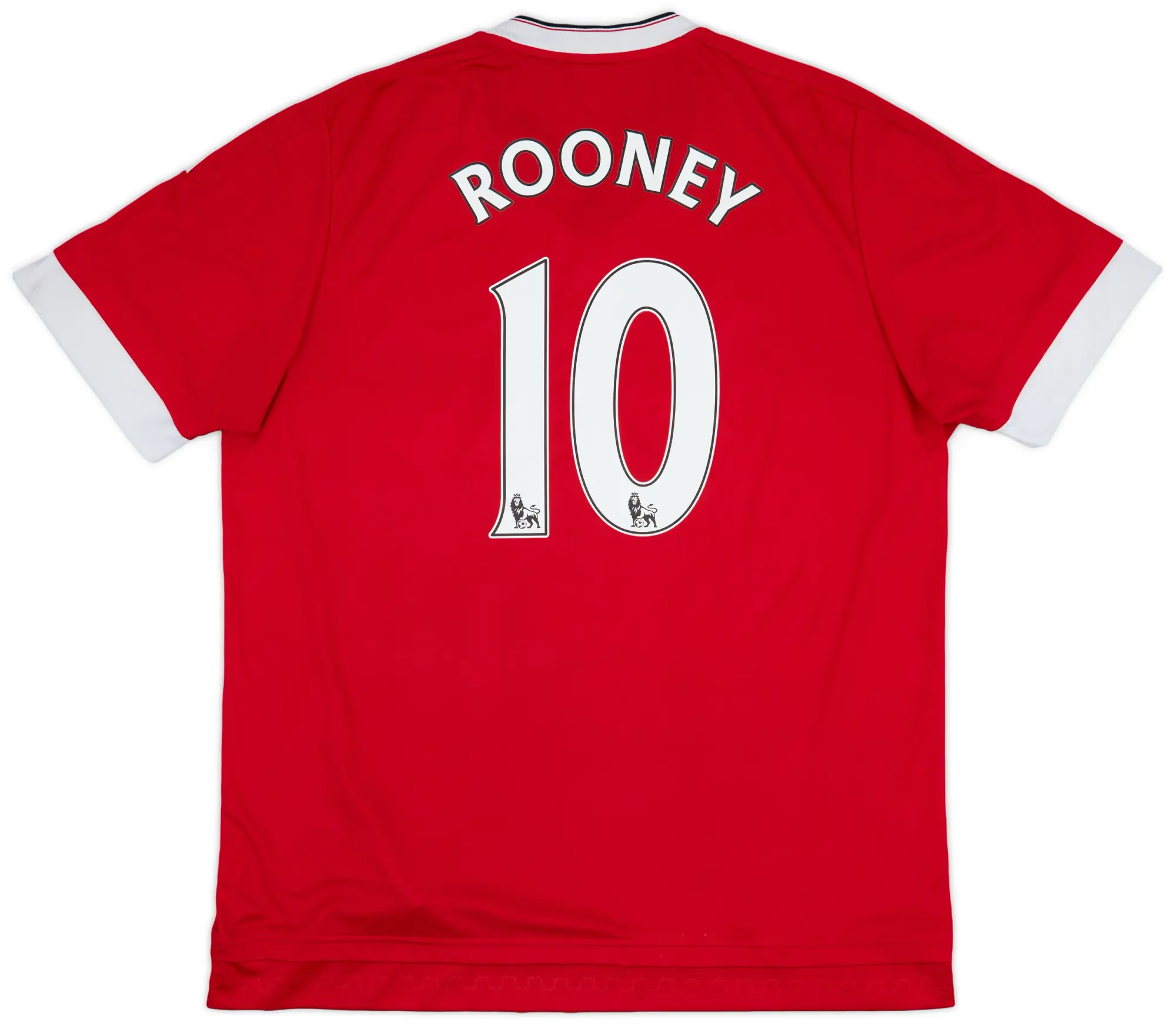 adidas 2015-16 Manchester United Home Shirt Rooney #10 - 5/10 - (XL)