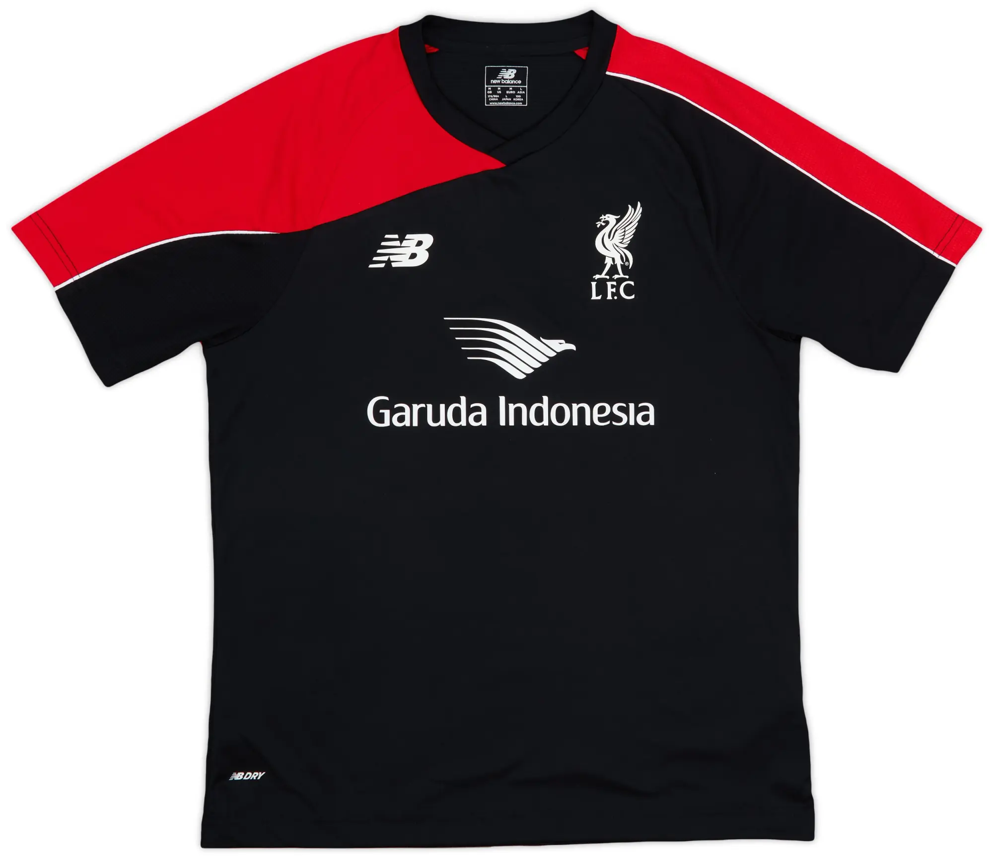 2015-16 Liverpool New Balance Leisure Tee - 8/10 - (S)