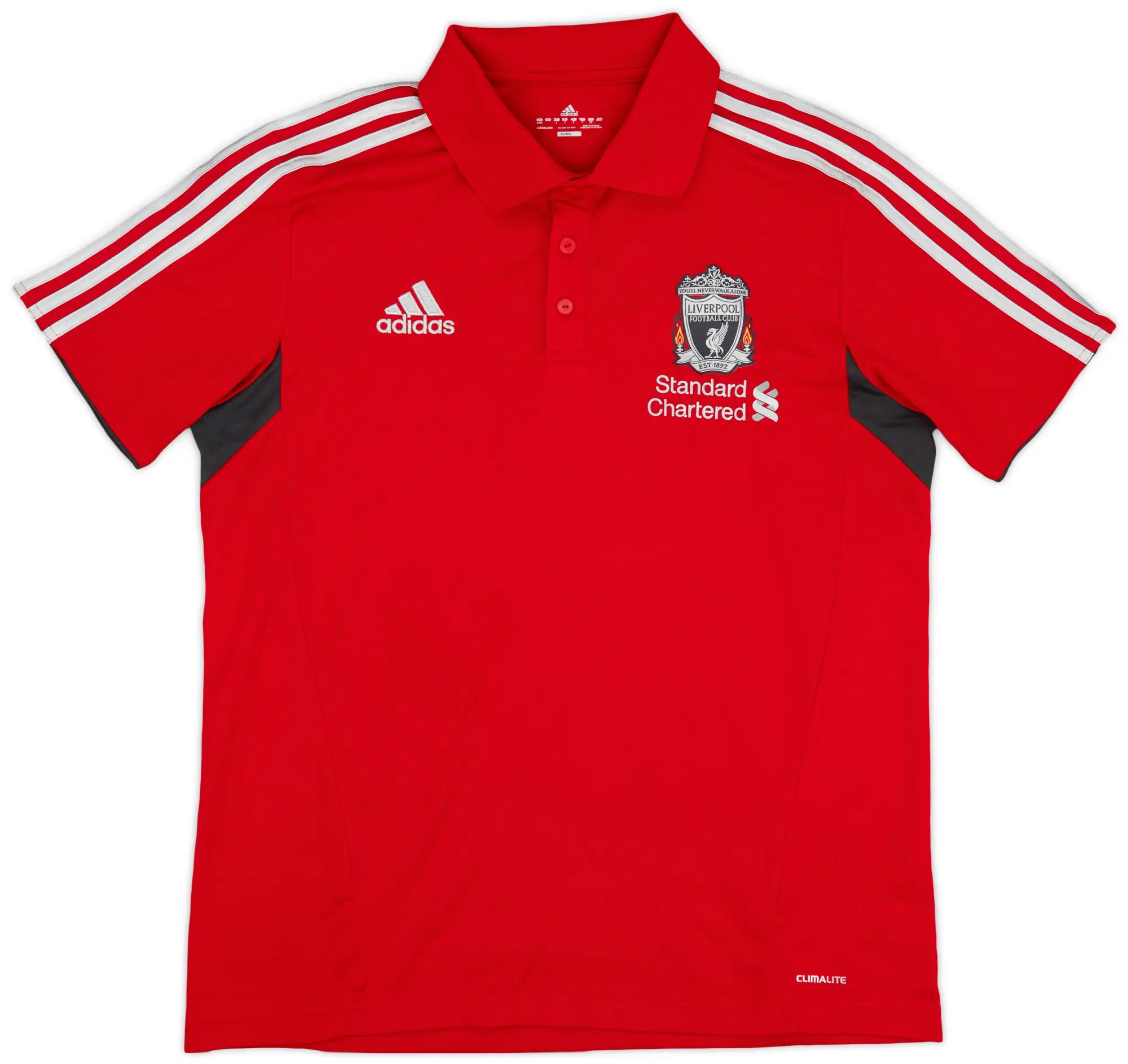 2011-12 Liverpool adidas Polo Shirt - 9/10 - (L)