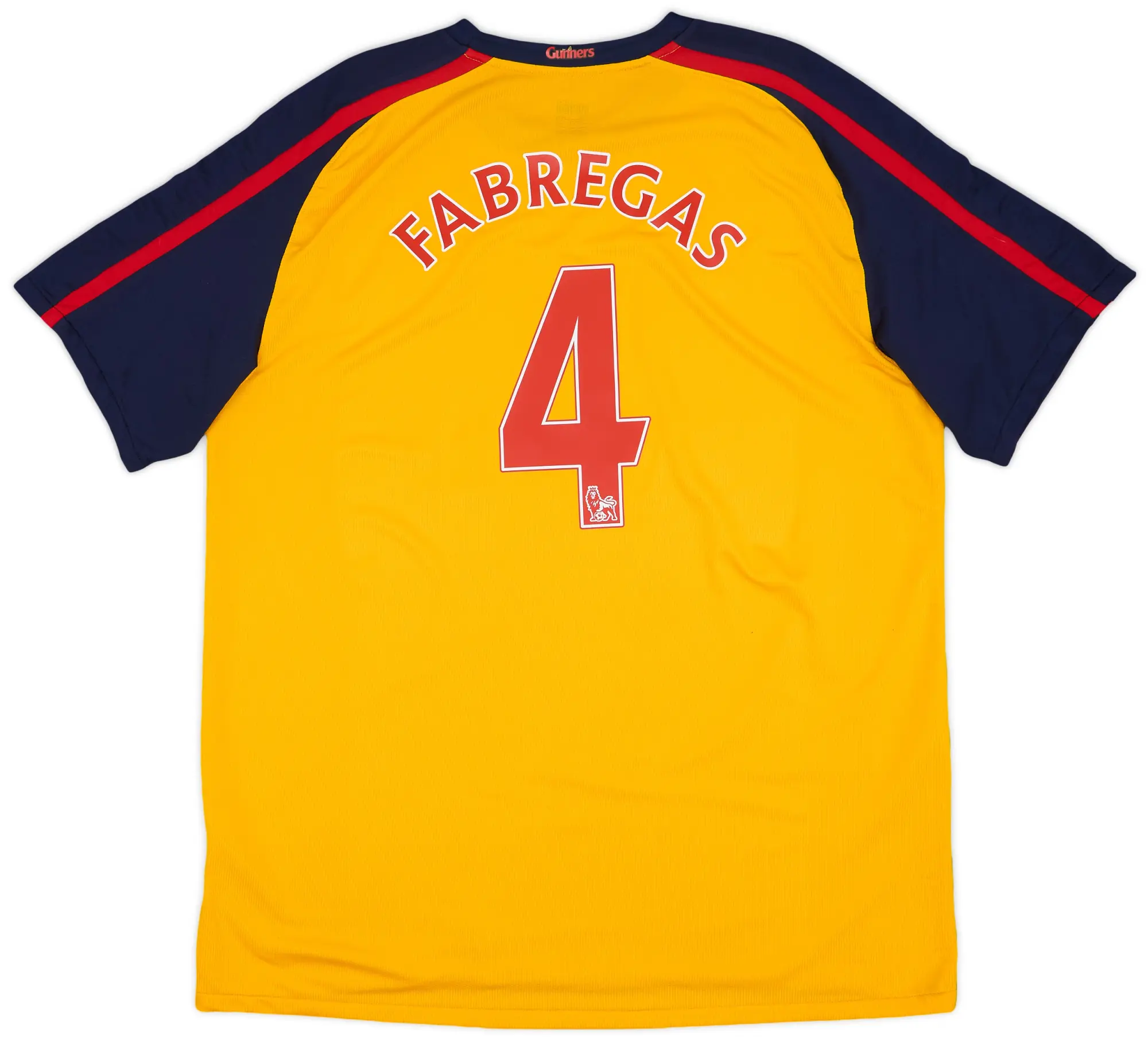 Nike 2008-09 Arsenal Away Shirt Fabregas #4 - 8/10 - (XXL)