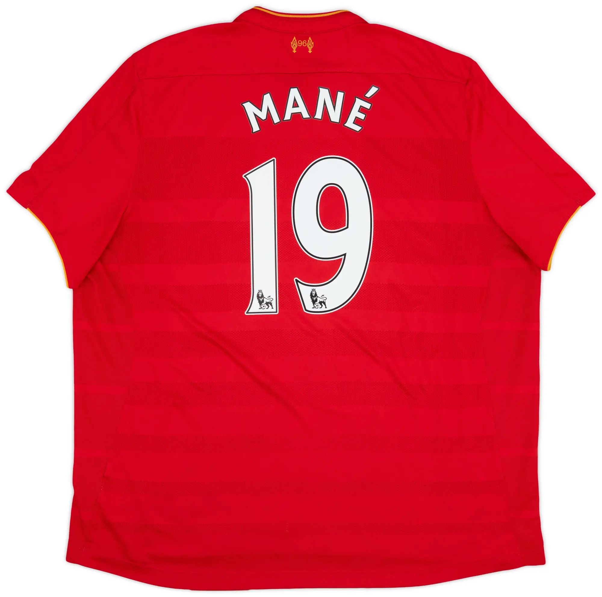 NewBalance 2016-17 Liverpool Home Shirt Mane #19 - 5/10 - (3XL)