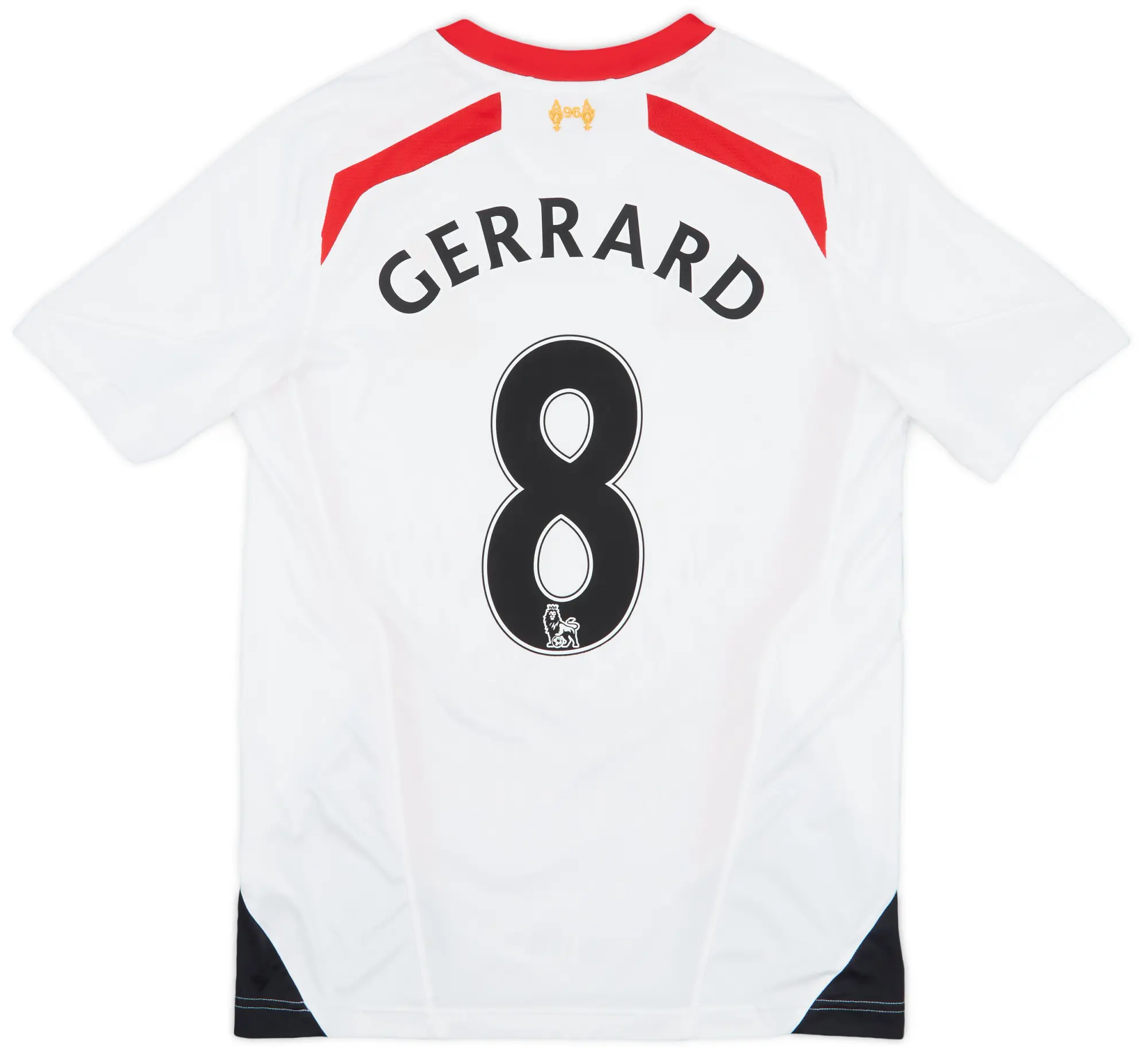 2013-14 Liverpool Away Shirt Gerrard #8 - 7/10 - (S)