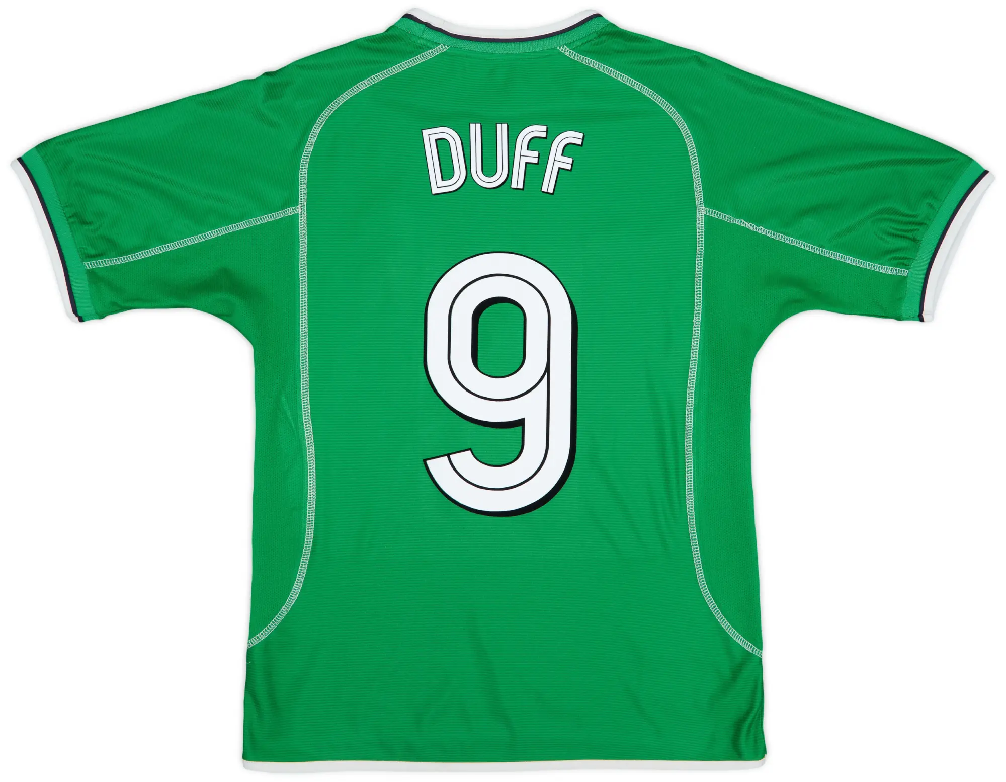 Umbro 2001-03 Ireland Home Shirt Duff #9 - 4/10 - (M)