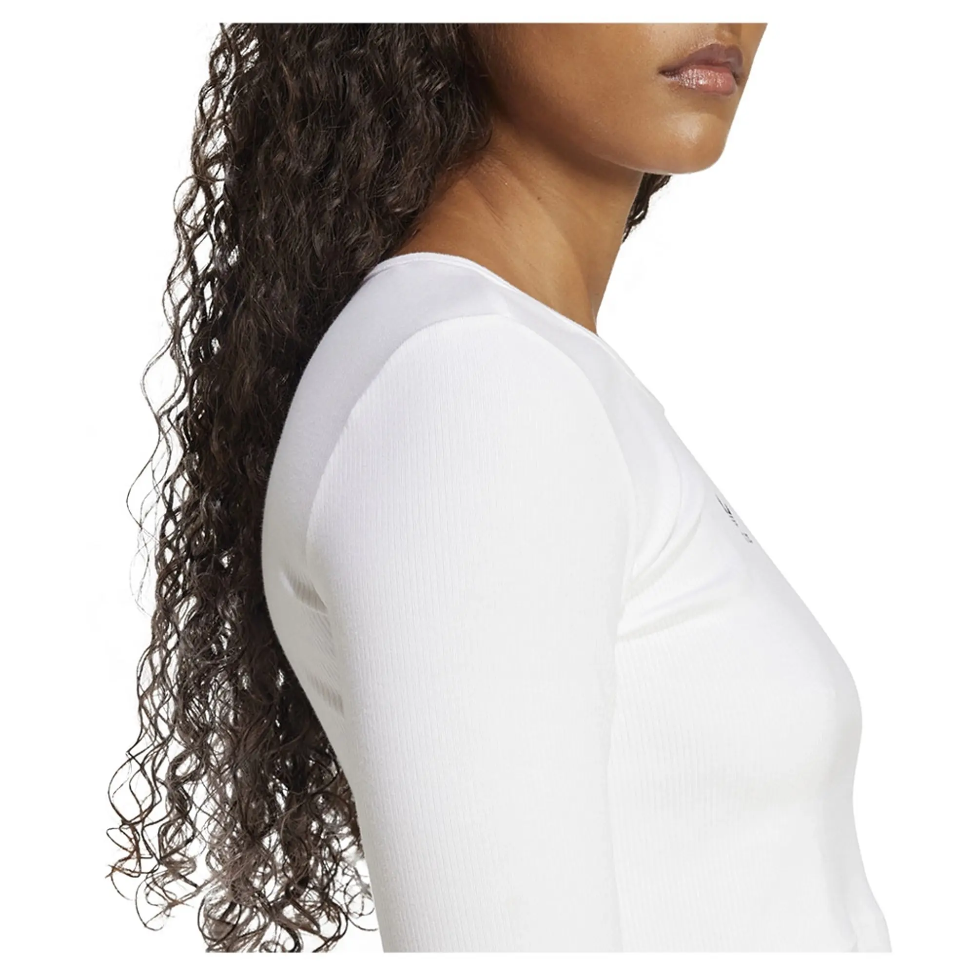 Adidas Originals Essentials Ribbed Crop Long Sleeve T-shirt