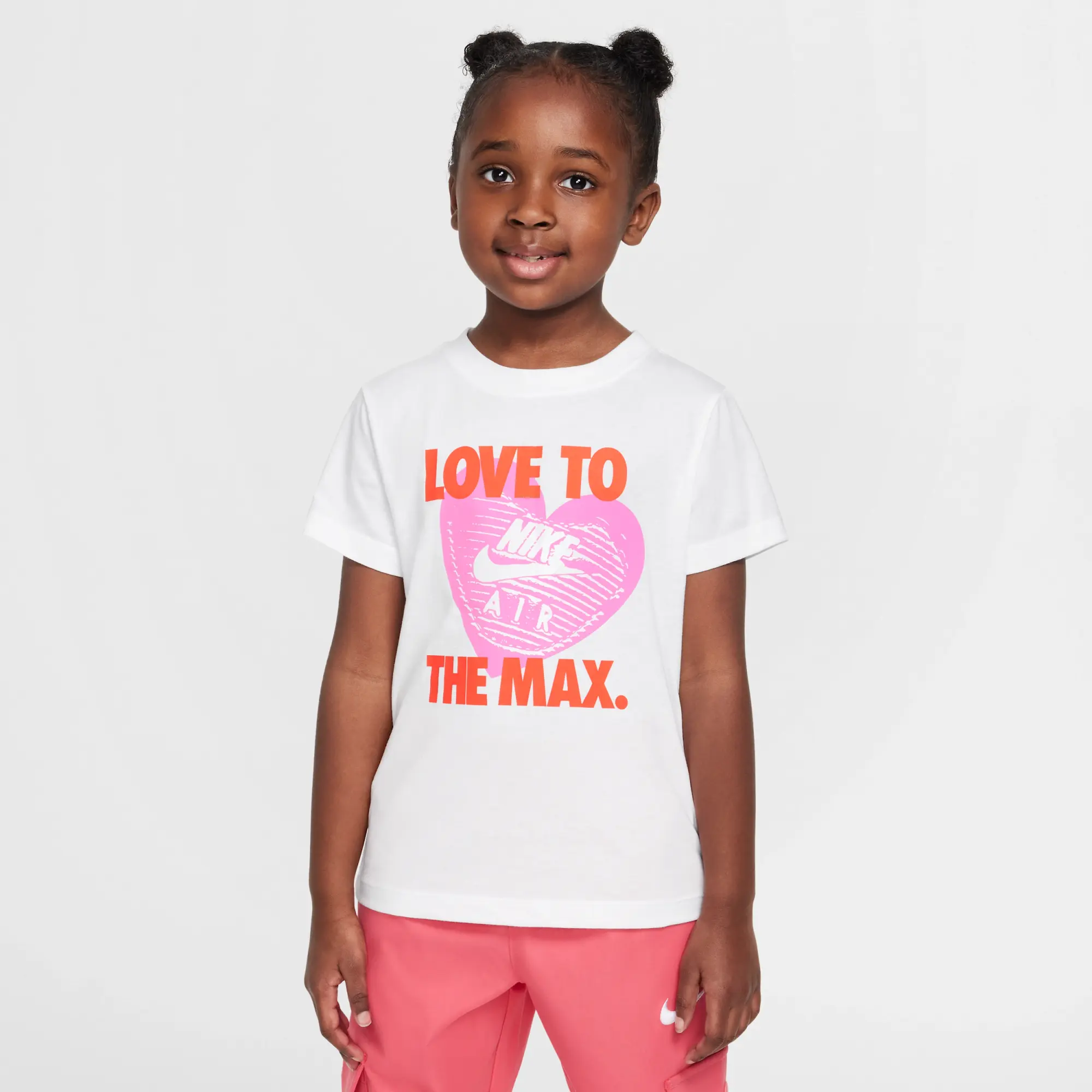 Nike Younger Kids' Lover to the Max Graphic T-Shirt - White