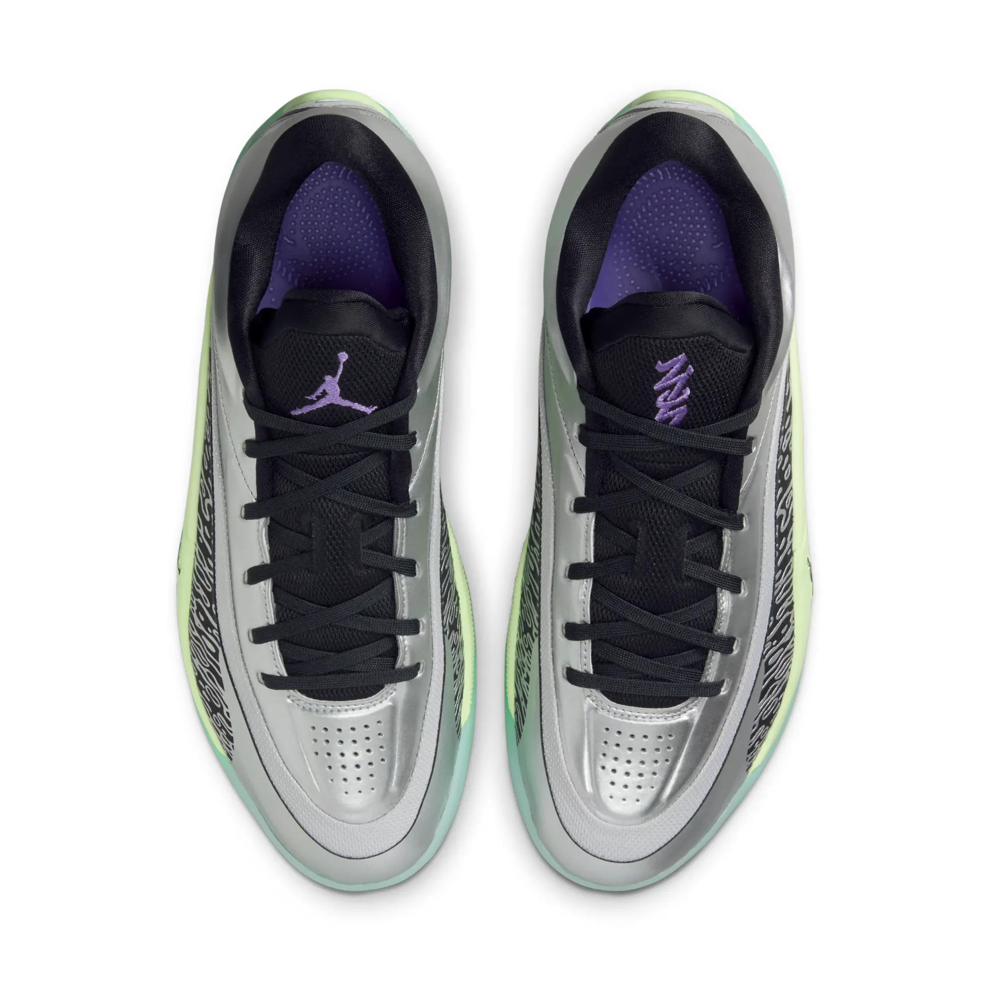Nike Zion 4 Basketball Shoes - Grey
