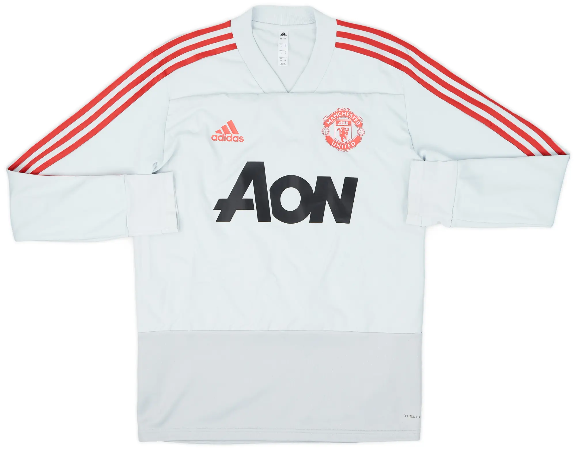 2018-19 Manchester United adidas Sweat Top - 5/10 - (S)