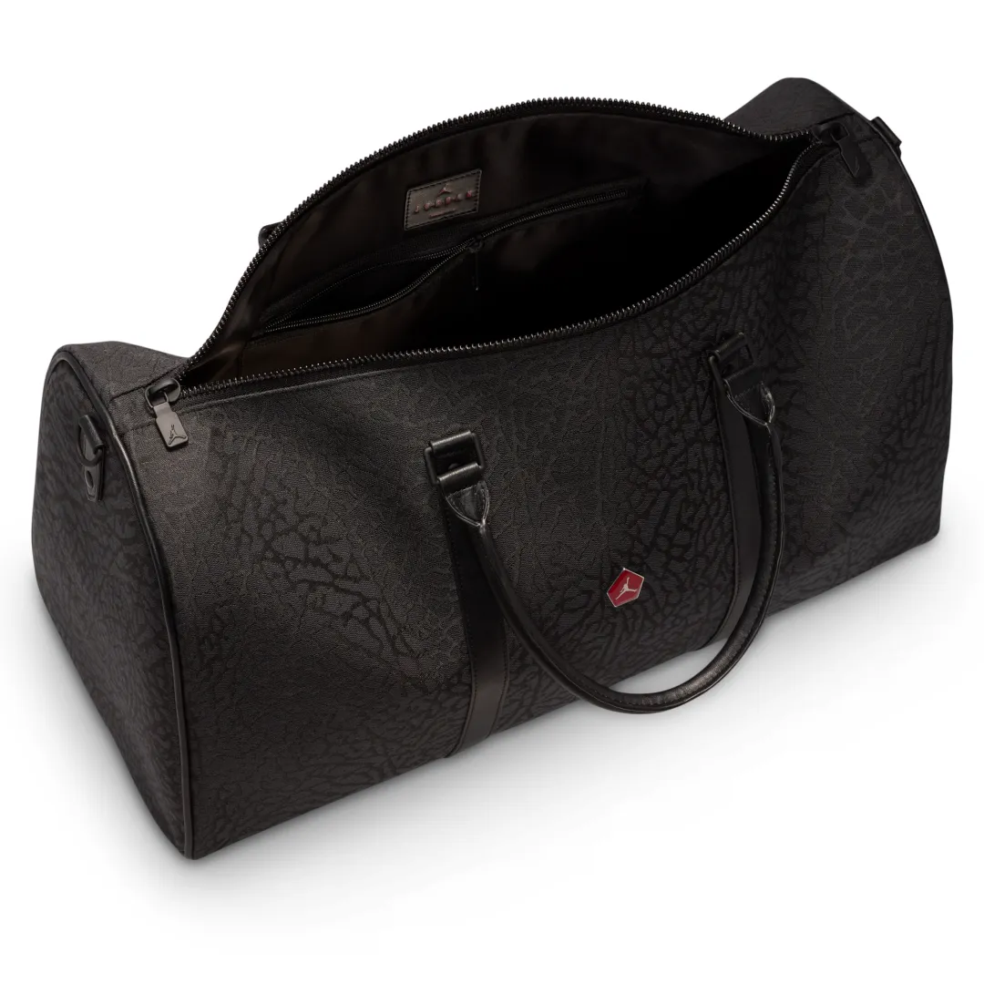 Nike Jordan Icon Duffel Bag (40L) - Black - Polyester | IB8454-045