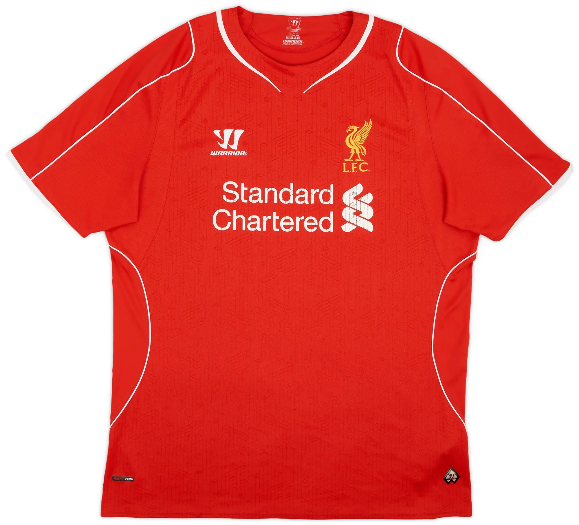 2014-15 Liverpool Home Shirt Gerrard #8 - 6/10 - (XL)