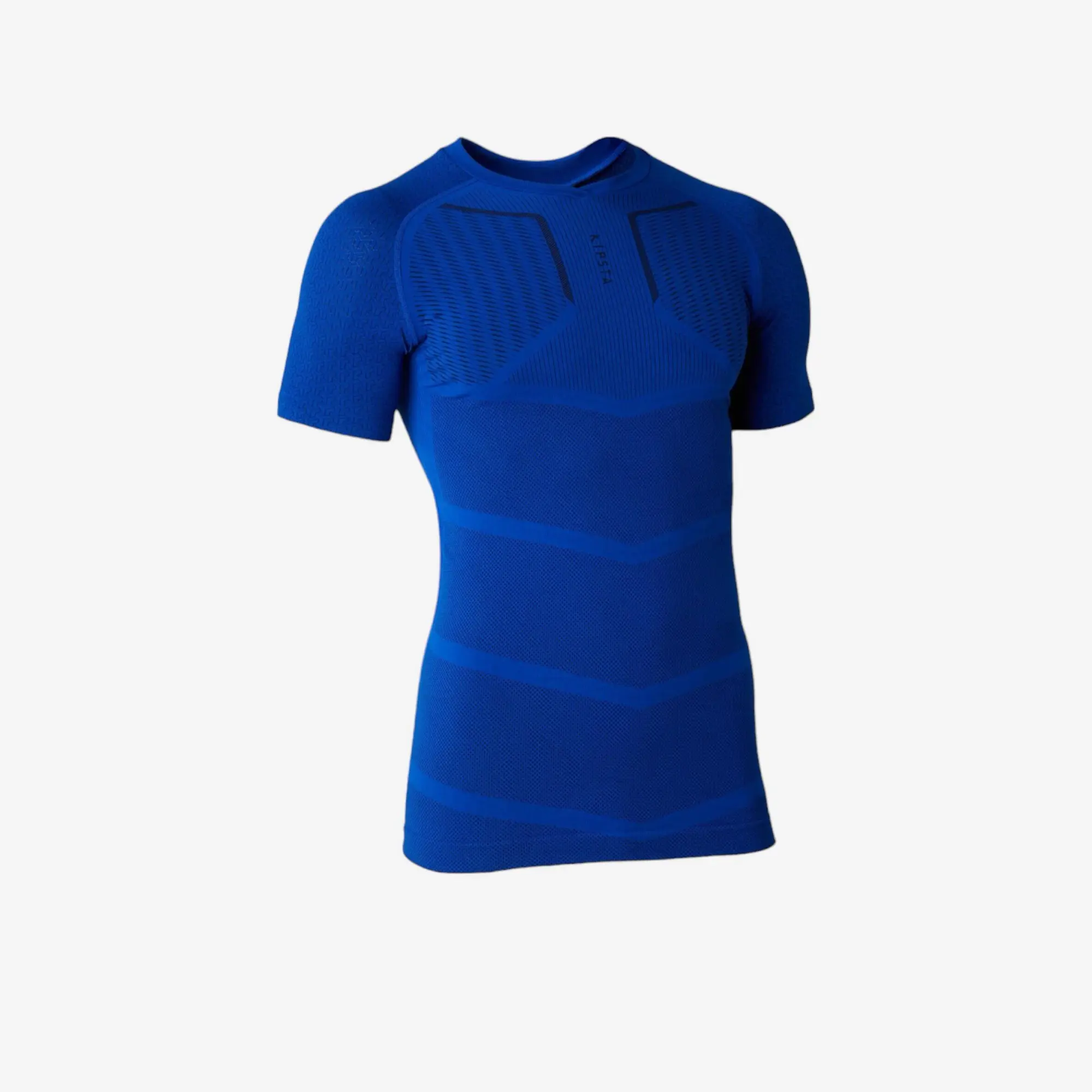Kipsta Adult Short-Sleeved Football Base Layer Keepdry - Red