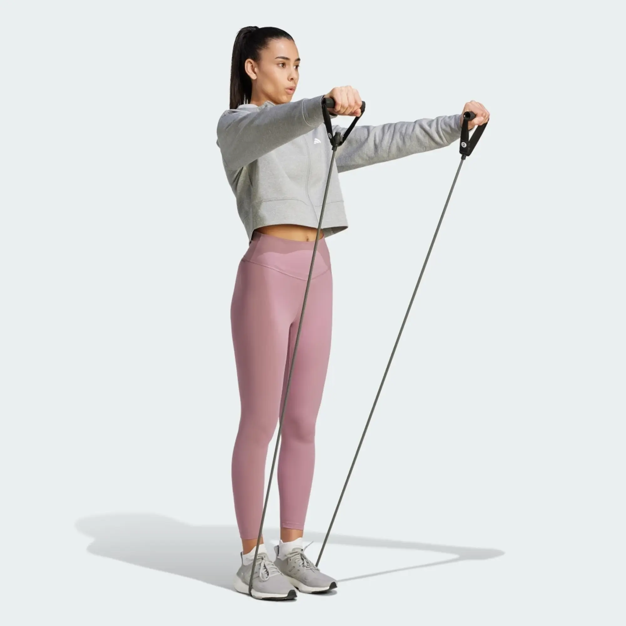 adidas AEROREADY Game and Go Full-Zip Hooded Fleece Jacket