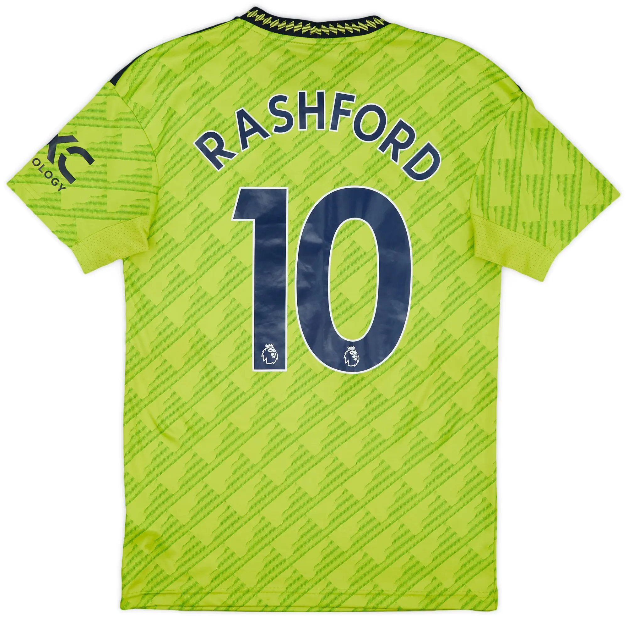 adidas 2022-23 Manchester United Third Shirt Rashford #10 - 7/10 - (S)