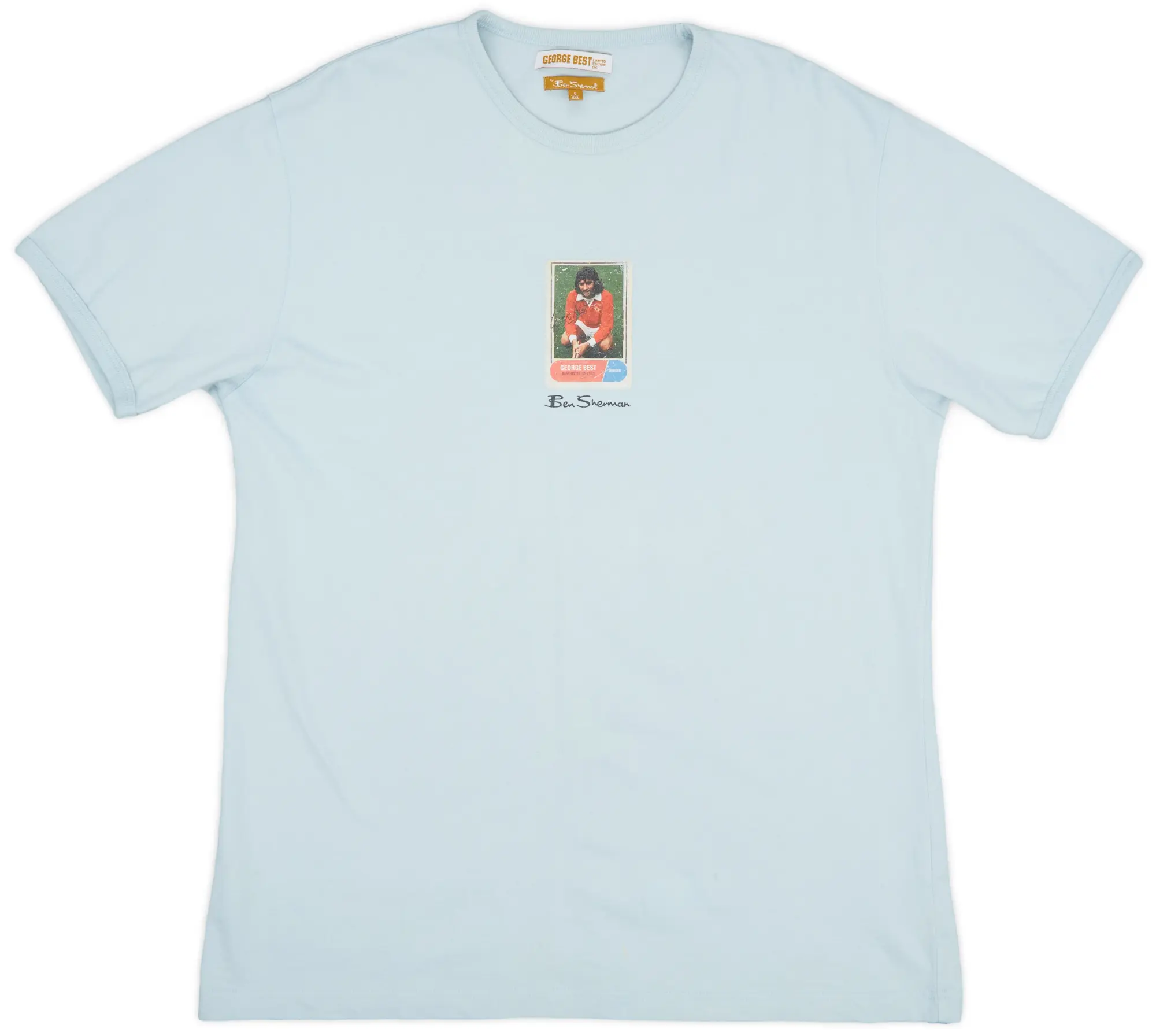 T-Shirts 2003 Ben Sherman 'George Best' Graphic Tee - 9/10 - (XXL)