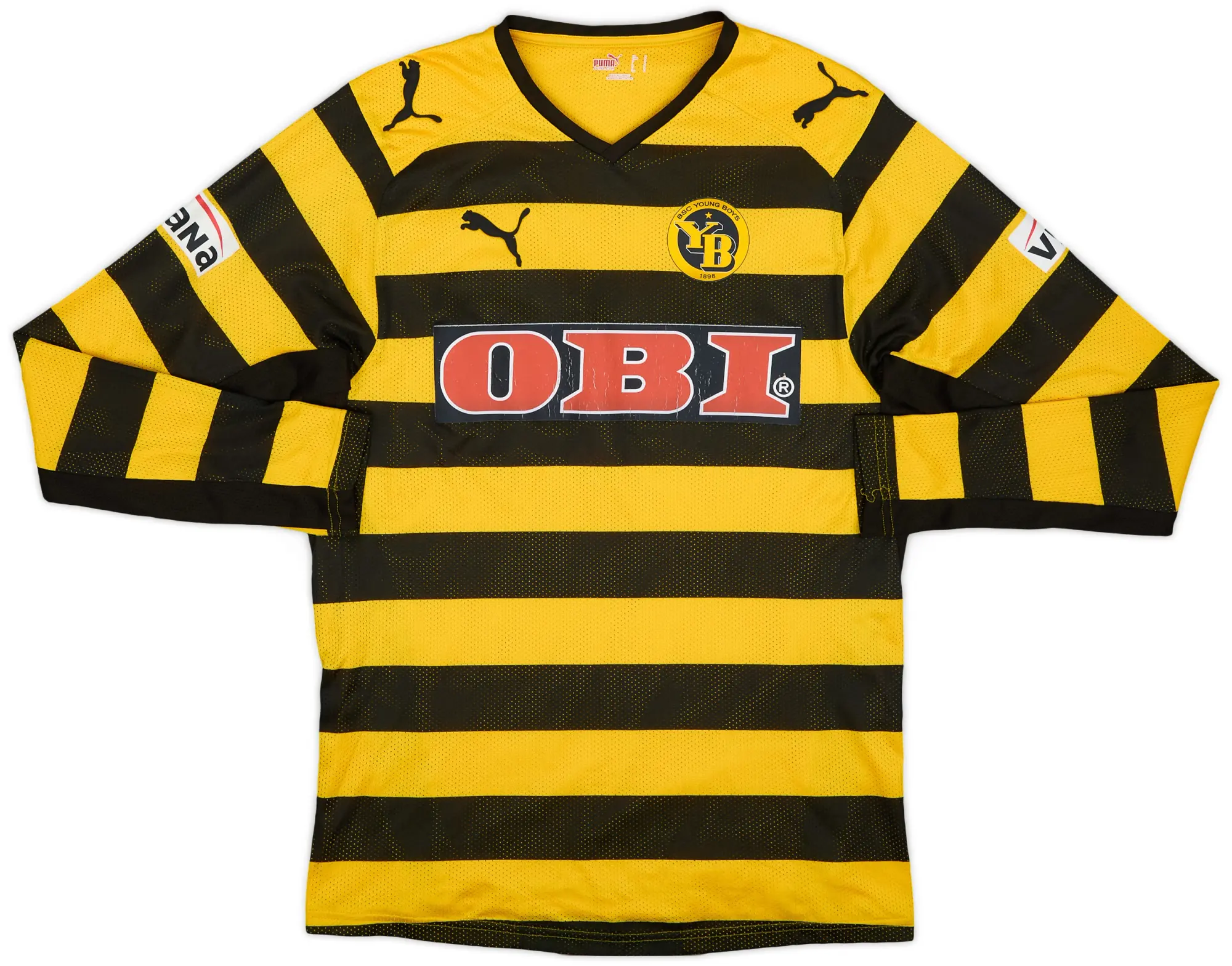 Puma 2008-09 Young Boys Home L/S Shirt - 7/10 - (S)