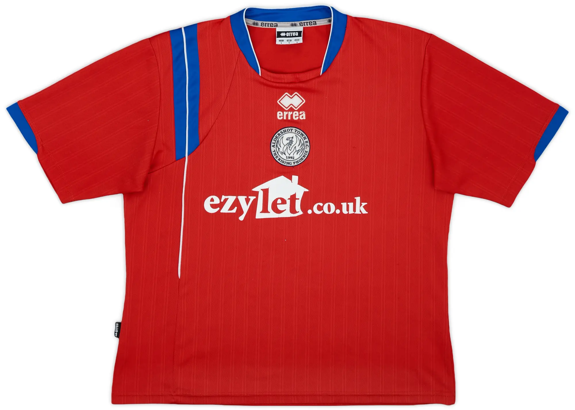 Errea 2007-08 Aldershot Town Home Shirt - 8/10 - (S)