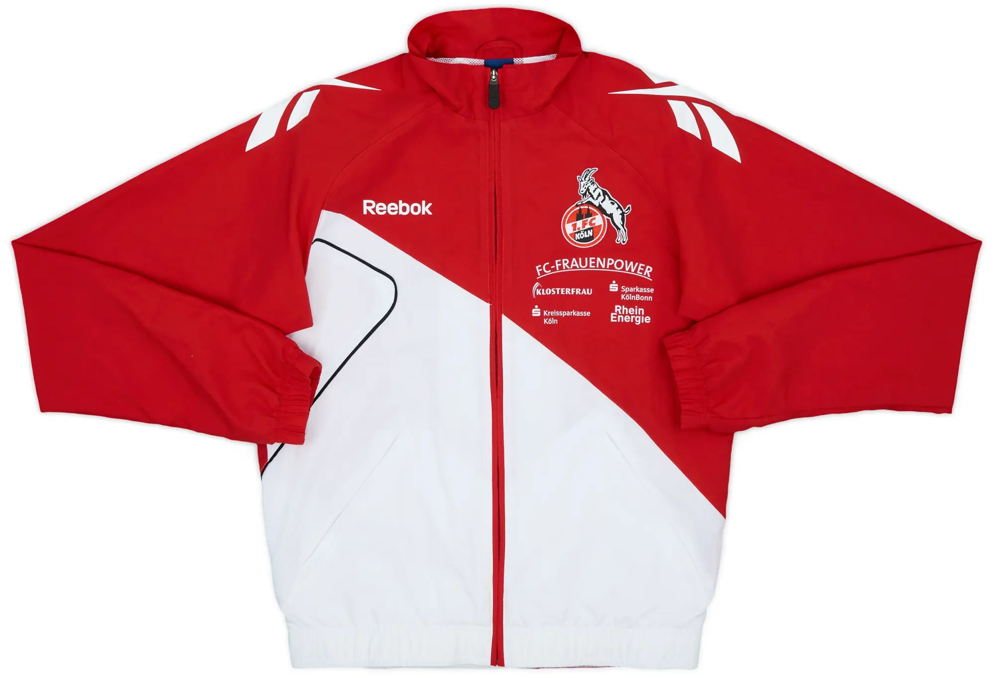 2010-11 Koln Reebok Player Issue Track Jacket - 9/10 - (S)