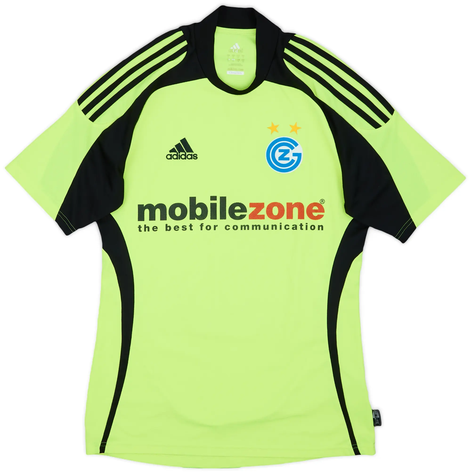 adidas 2008-10 Grasshoppers GK S/S Shirt - 8/10 - (S)
