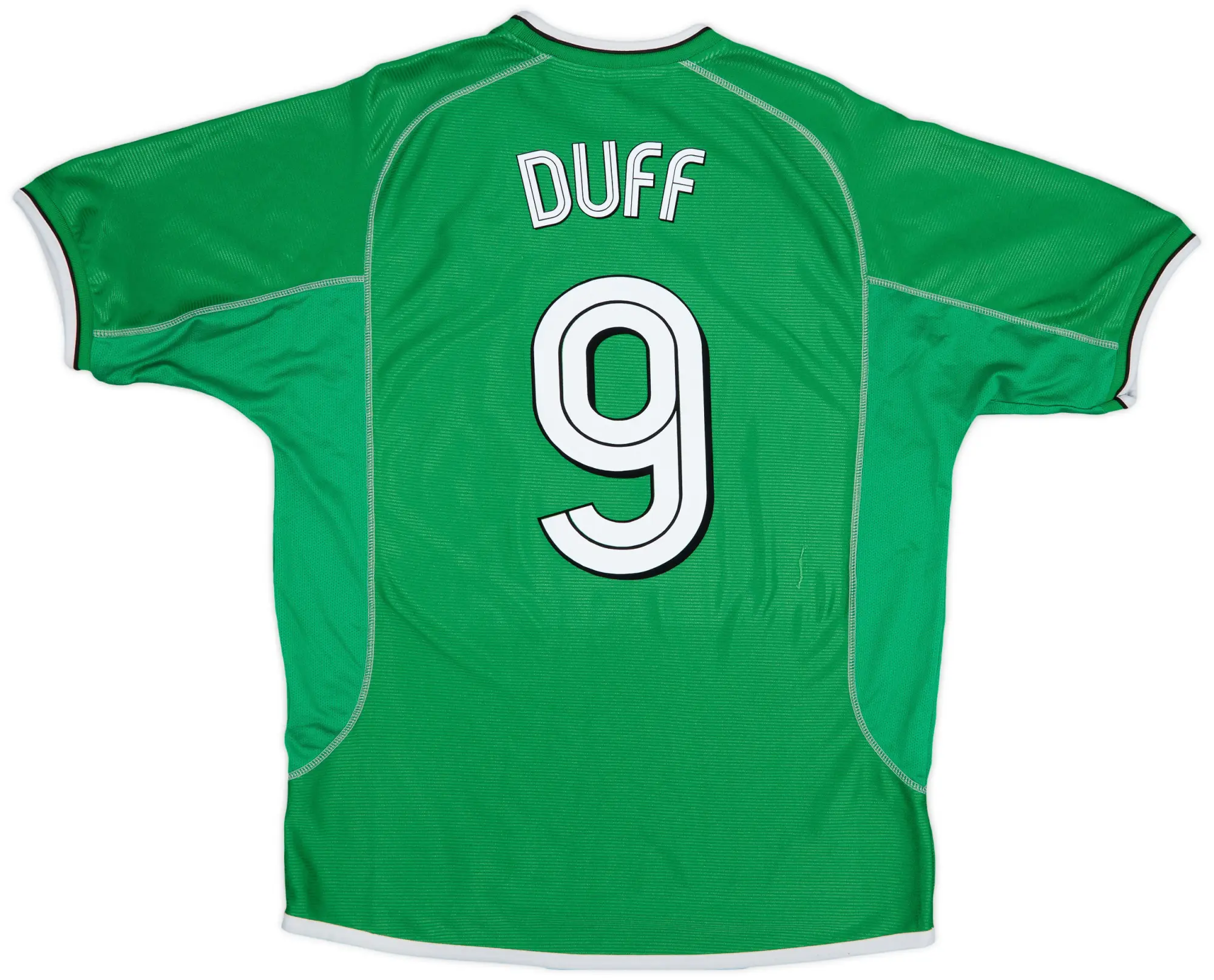 Umbro 2001-03 Ireland Home Shirt Duff #9 - 5/10 - (L)
