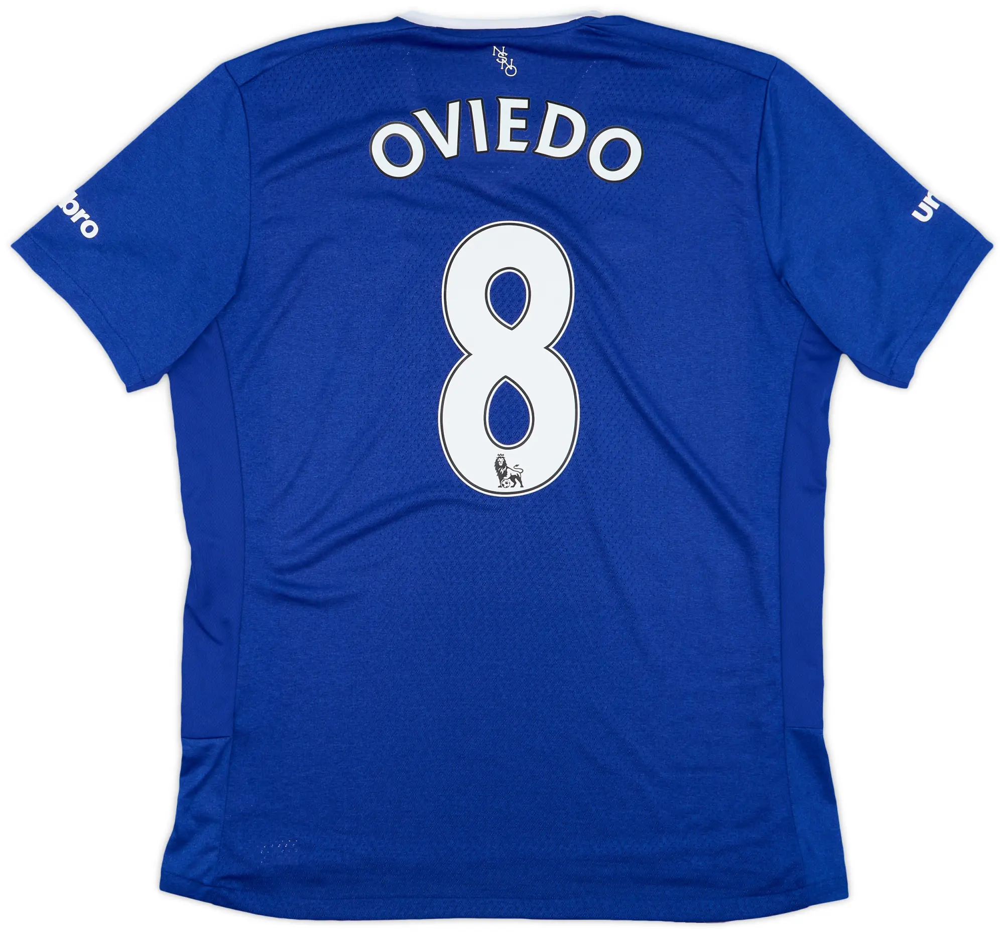 Umbro 2015-16 Everton Home Shirt Oviedo #8 - 10/10 - (L)