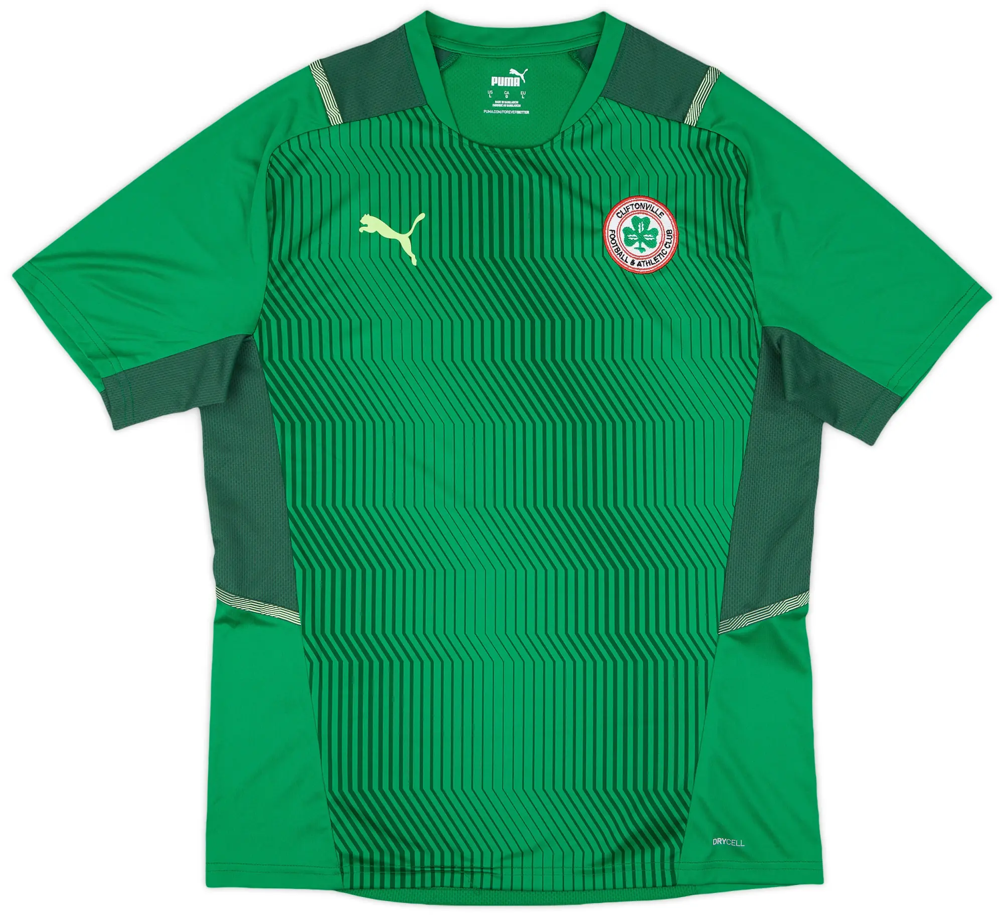 2020-21 Cliftonville Puma Training Shirt - 8/10 - (L)