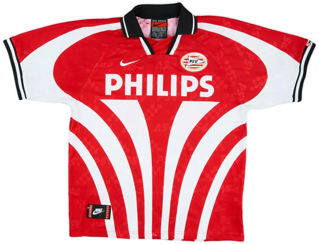 Nike PSV Eindhoven Mens SS Home Shirt 1996/97 | PSVH96-374 | FOOTY.COM