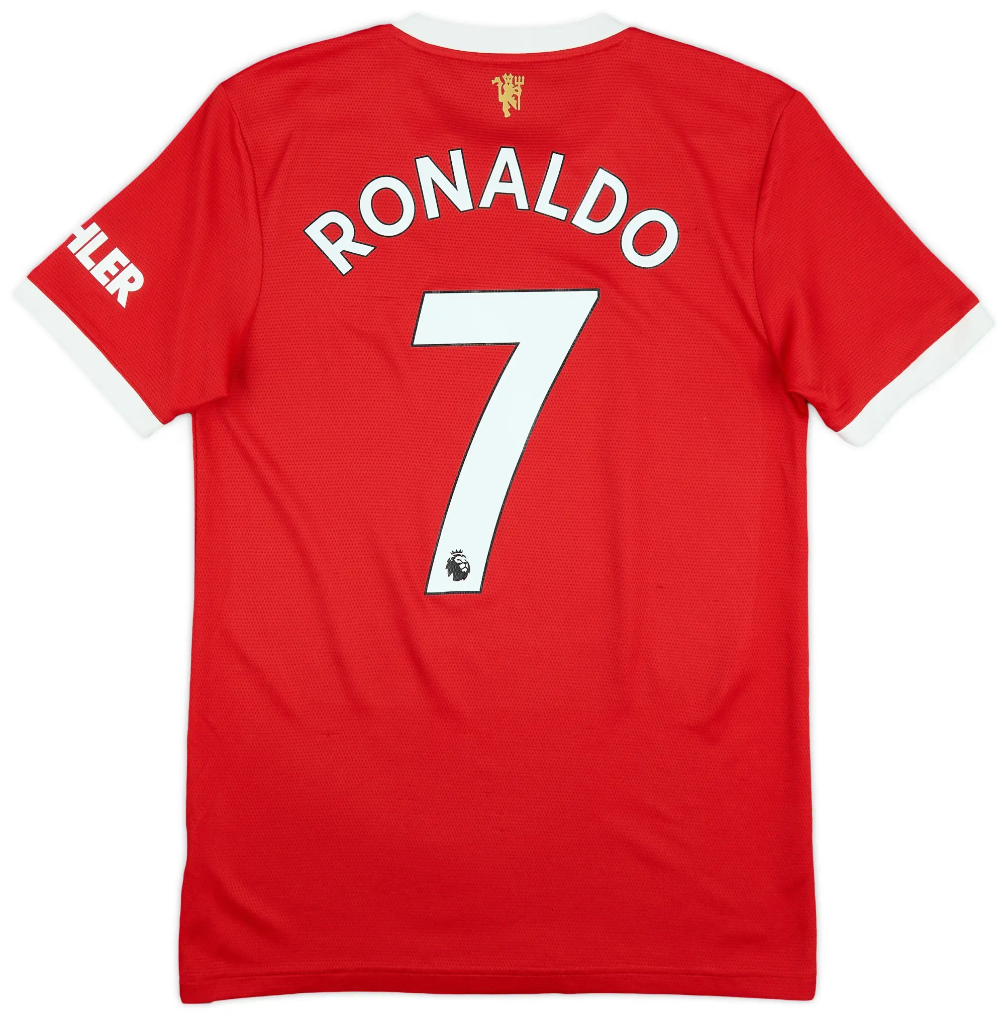adidas 2021-22 Manchester United Home Shirt Ronaldo #7 - 7/10 - (S)