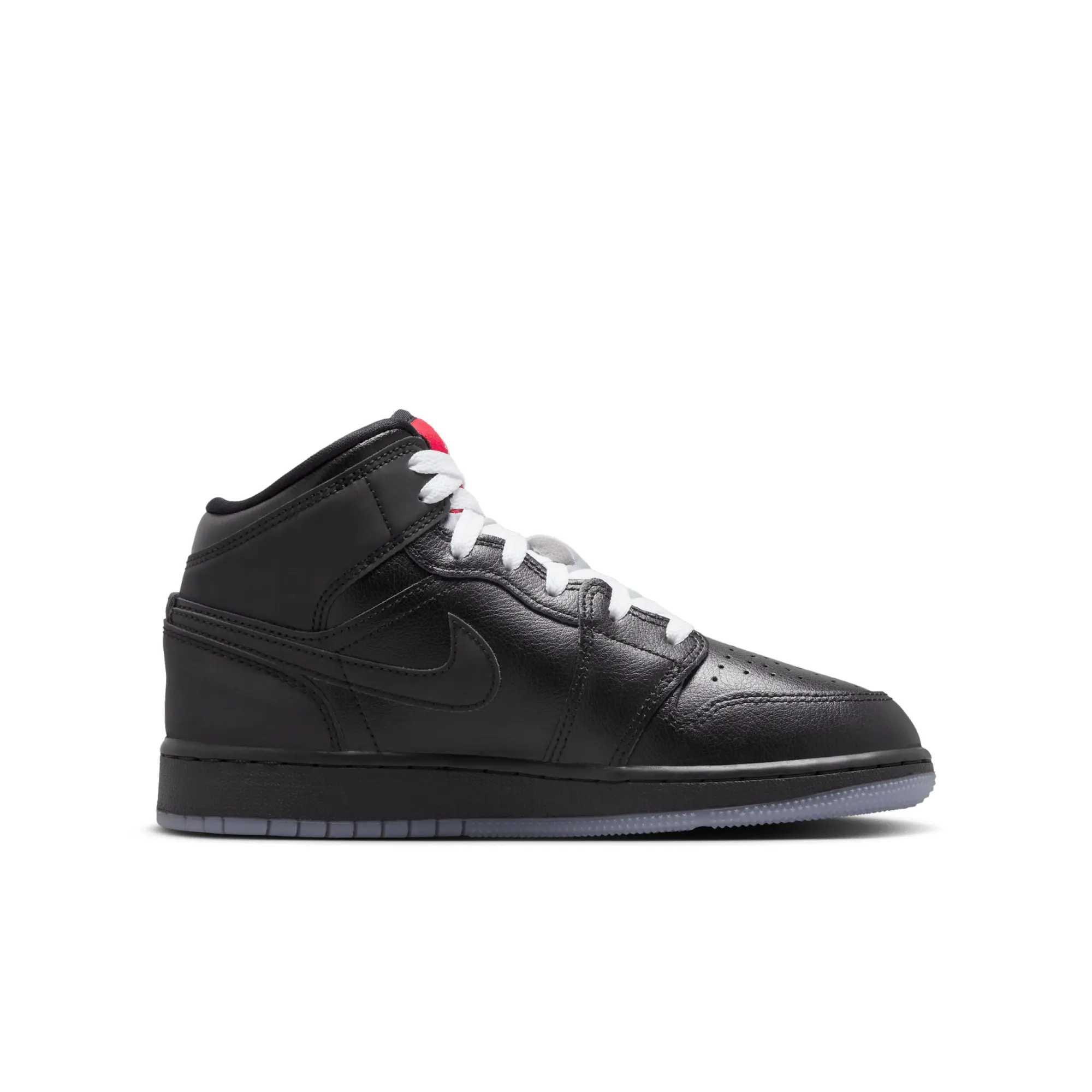 Nike Jordan Nike Air Jordan 1 Mid SE Older Kids' Shoes - Black