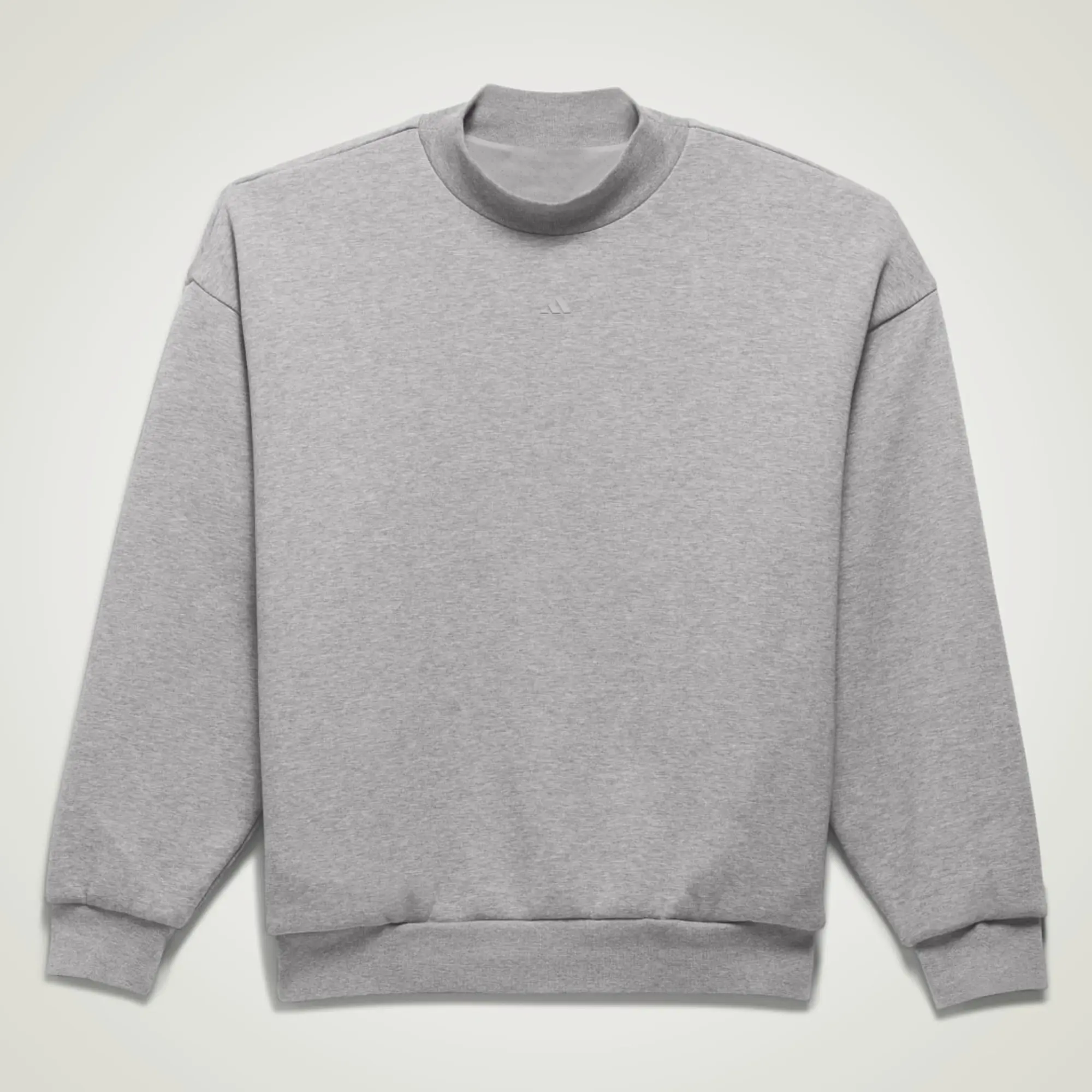 adidas adidas Basketball Heather Crew Sweatshirt
