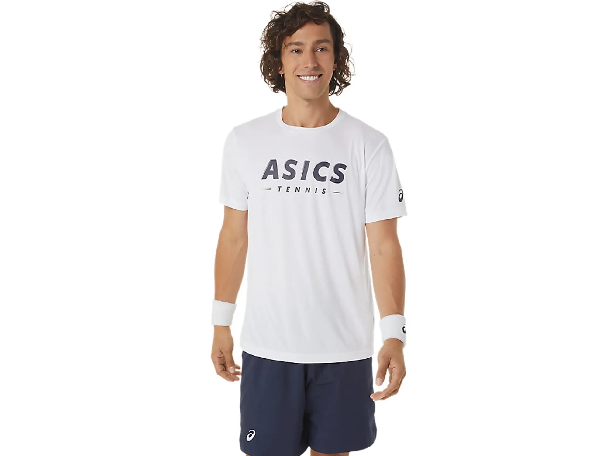 Asics Men Court Tennis Graphic Tee