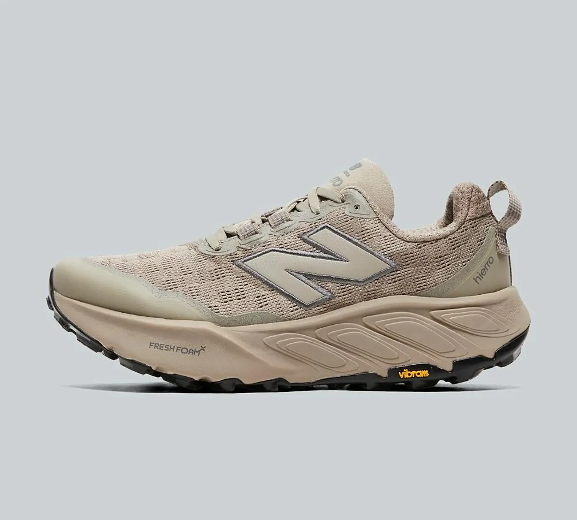 New Balance Men's Fresh Foam X Hierro v9 in Brown/Grey Synthetic