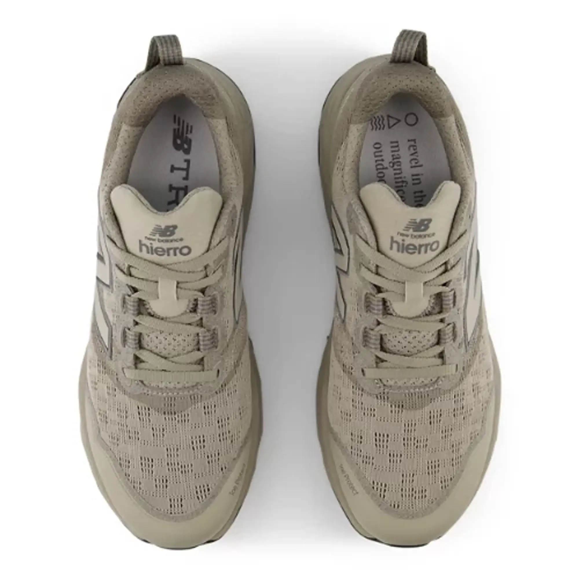 New Balance Men's Fresh Foam X Hierro v9 in Brown/Grey Synthetic