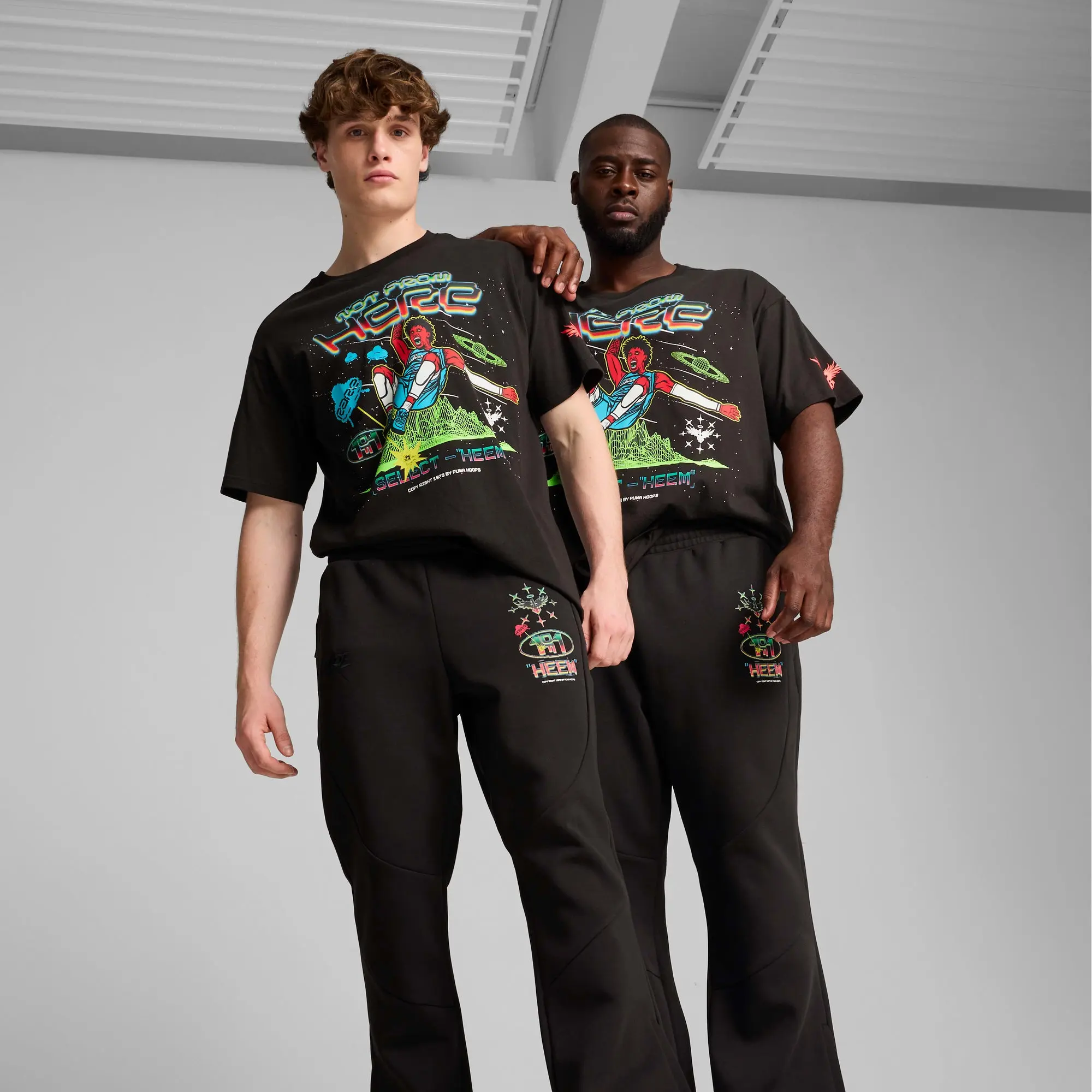 PUMA Melo 1Love Dime Basketball Pants Men, Black