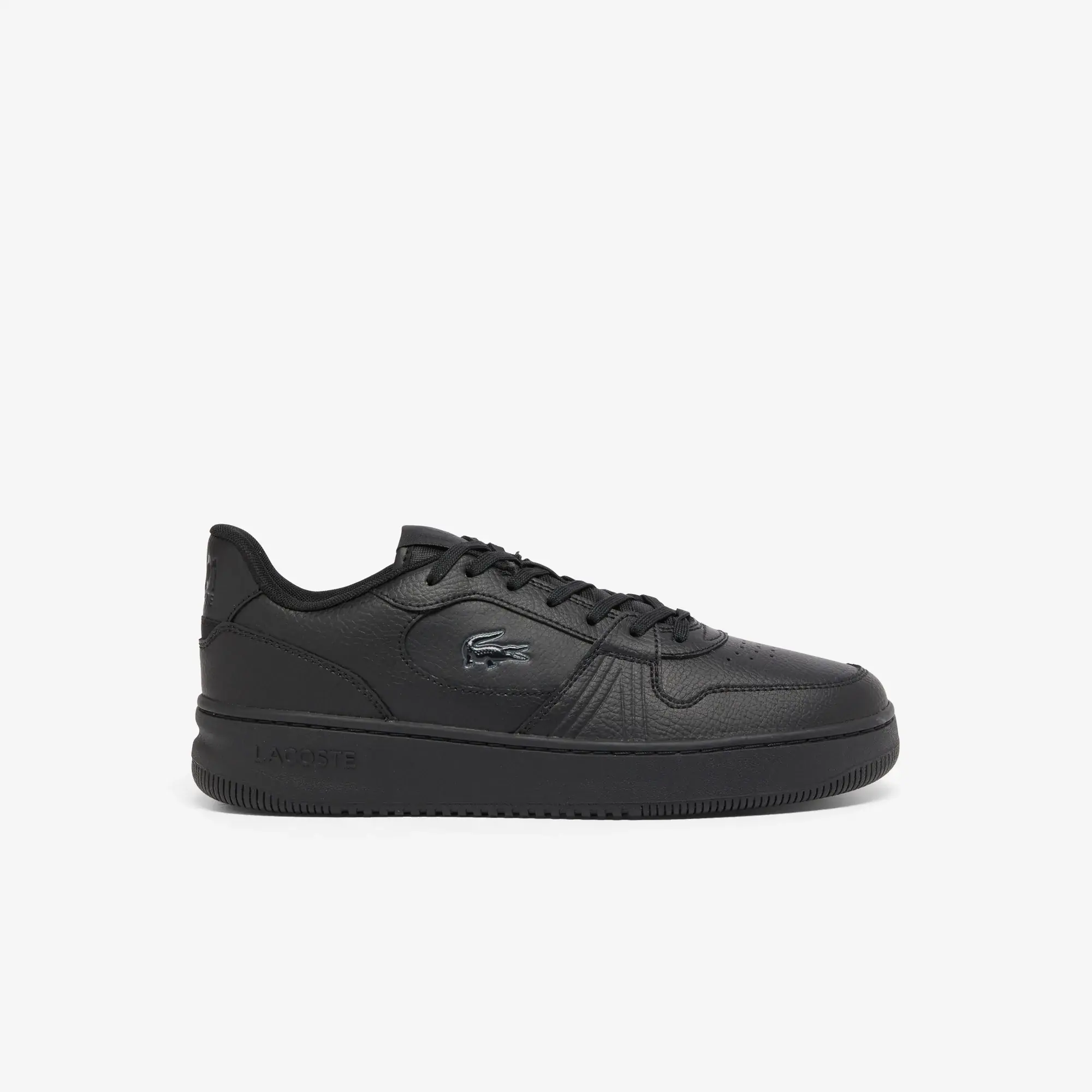 Lacoste Men's L001 Set Leather Sneakers - Black