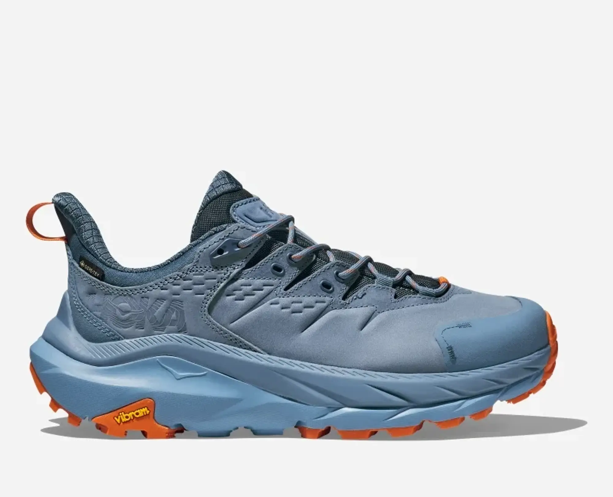 Hoka One One HOKA Men's Kaha 2 Low GORE-TEX Hiking Shoes in Blue Shadow/Dusk