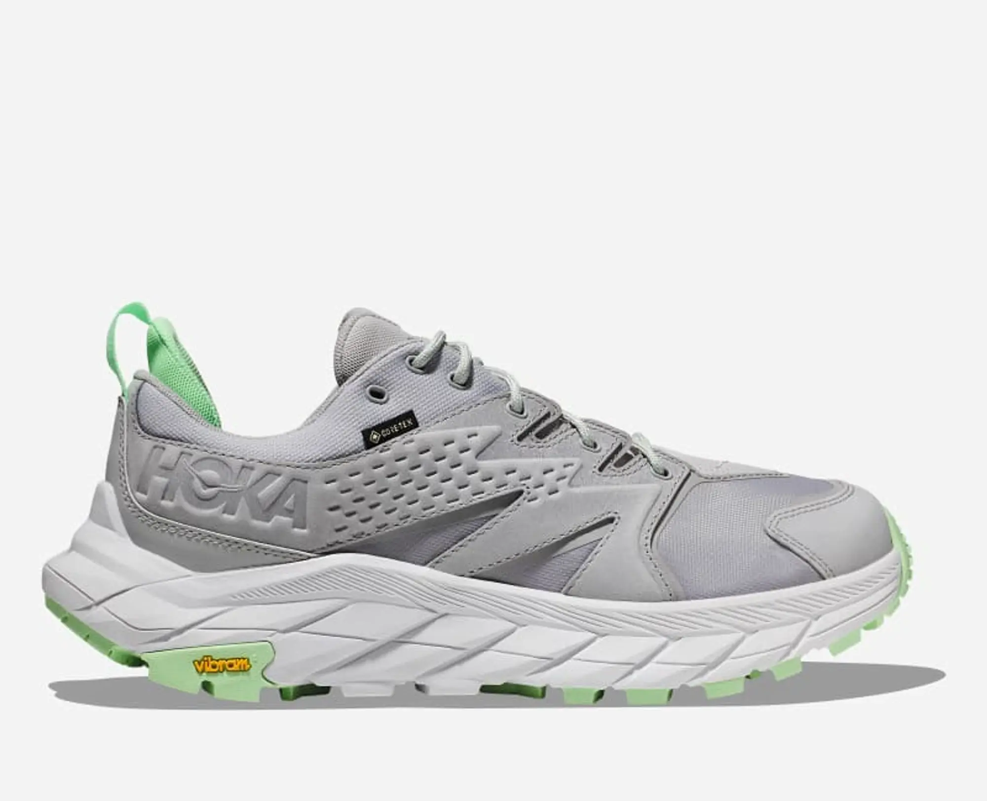 Hoka One One HOKA Anacapa Low GORE-TEX Hiking Shoes in Harbor Mist/Lime Glow