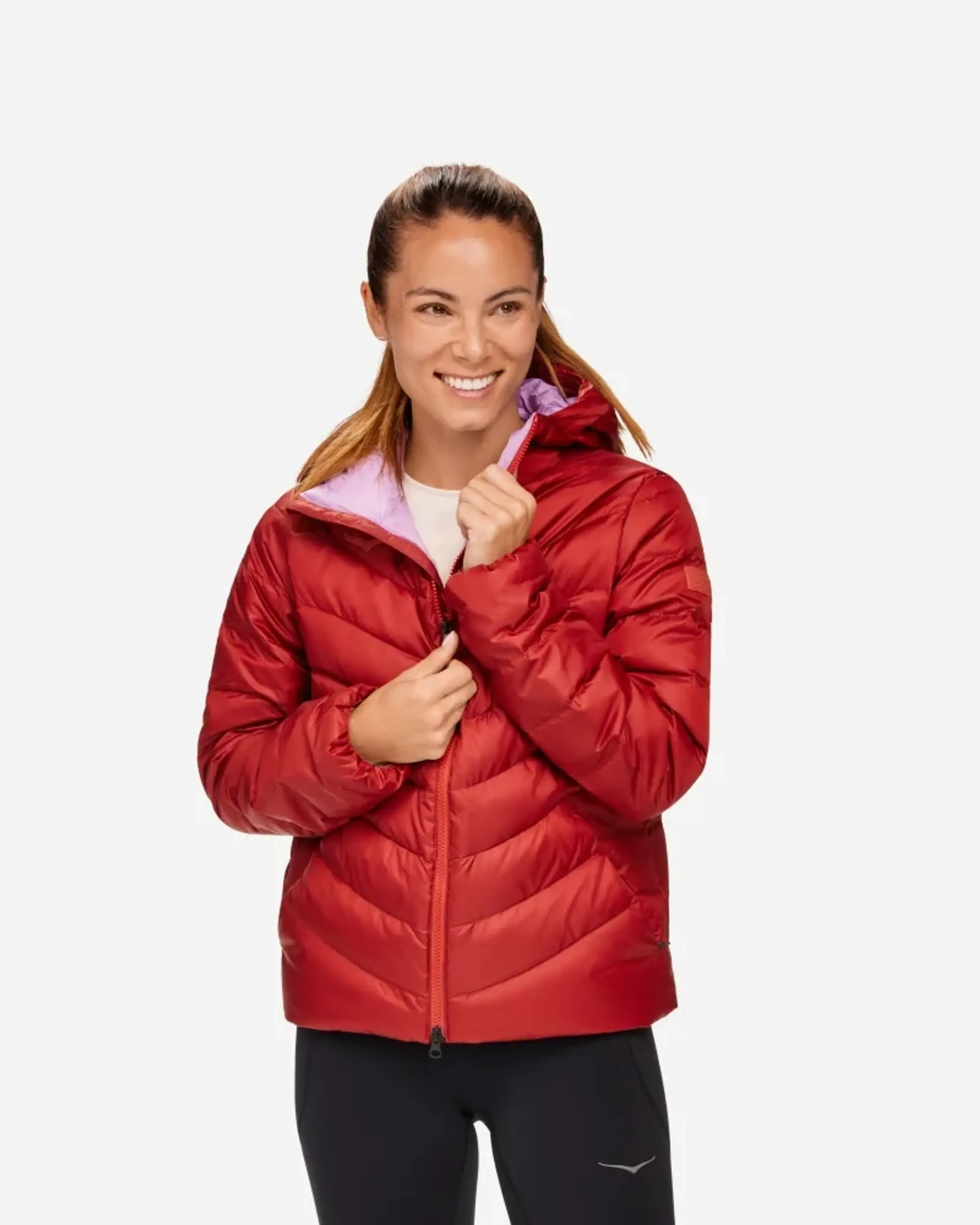 Hoka One One HOKA Women's Outseeker Down Jacket in Rust
