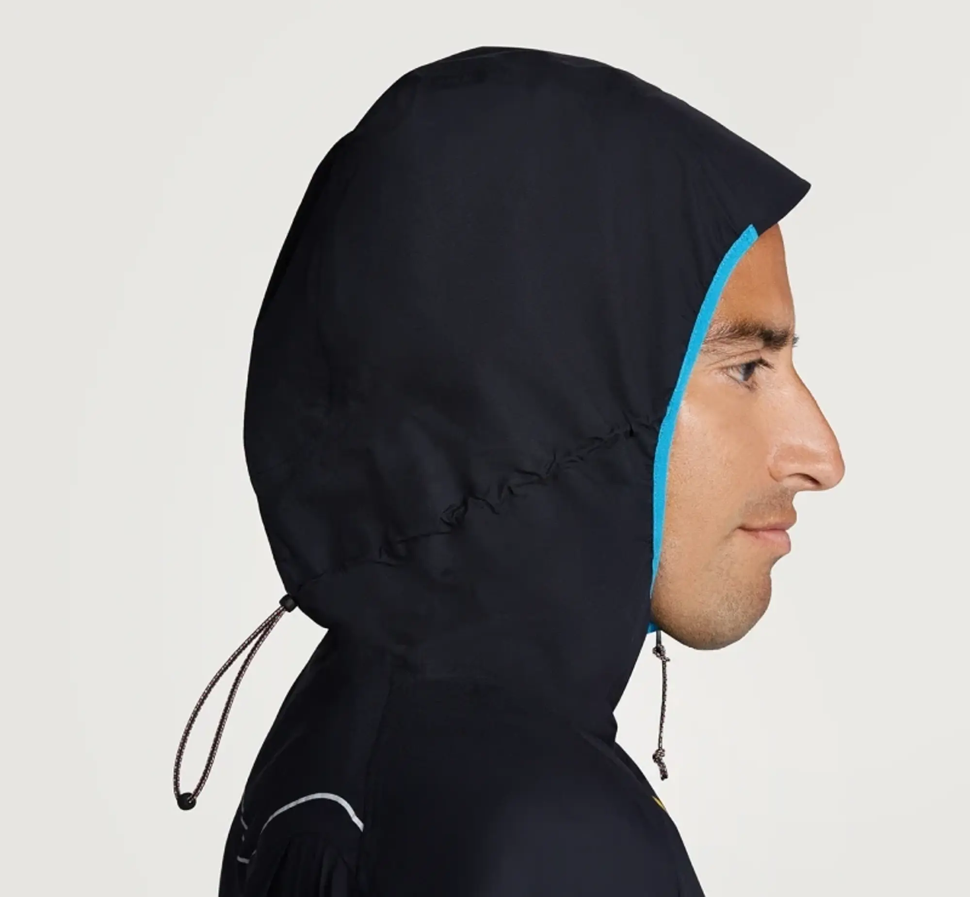Hoka One One HOKA Men's Ultralight Waterproof Jacket in Black