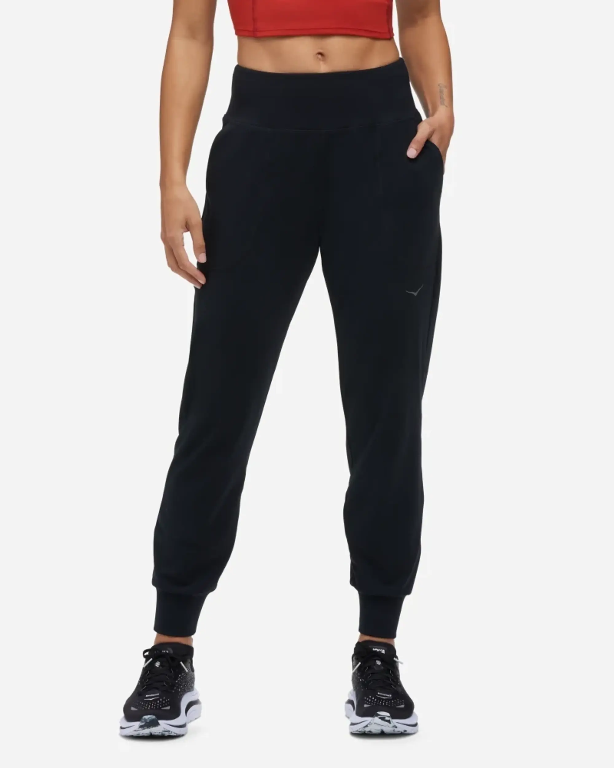 Hoka One One HOKA Women's Elaro Knit Jogger in Black