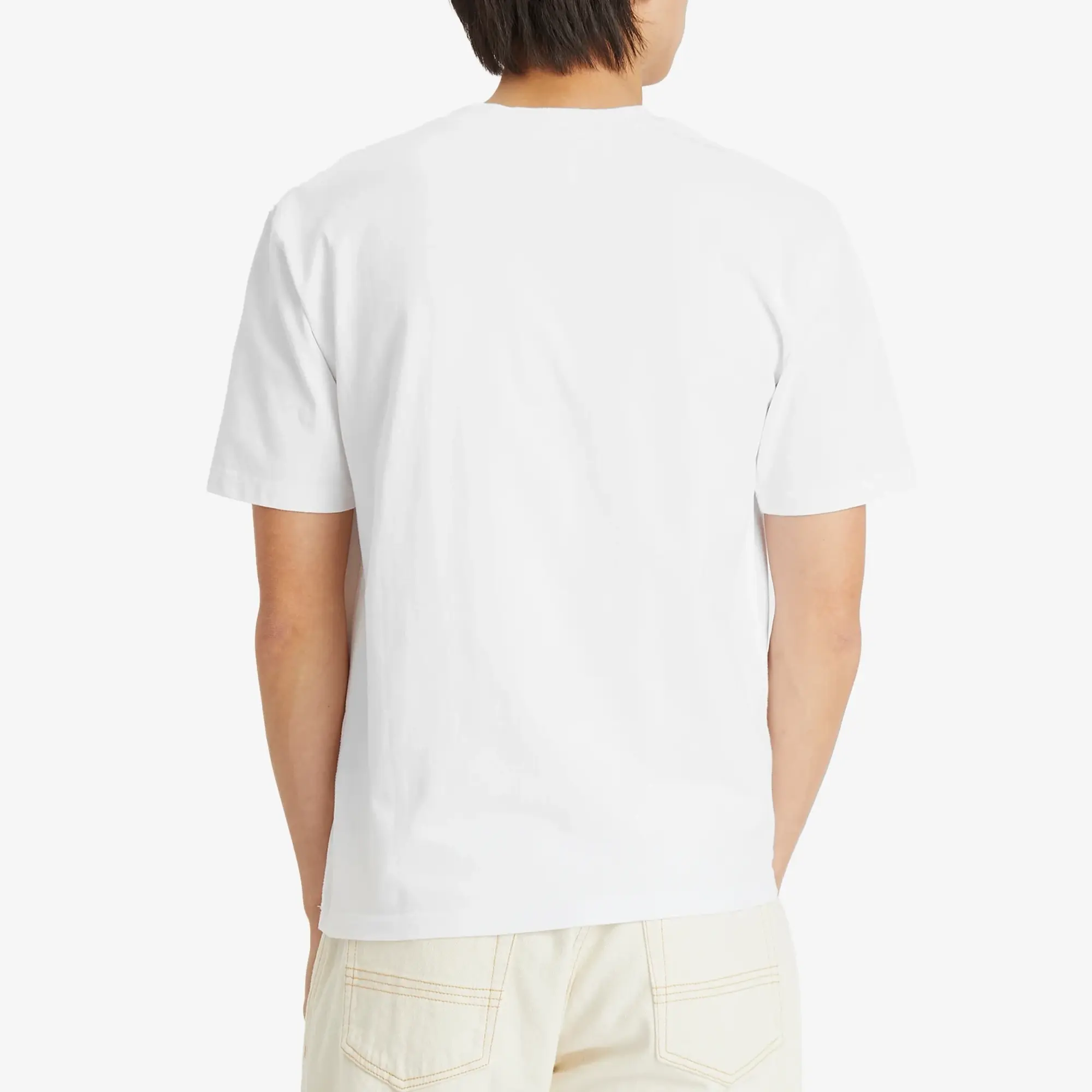 Drake's Men's Elephant Graphic Hiking T-Shirt White