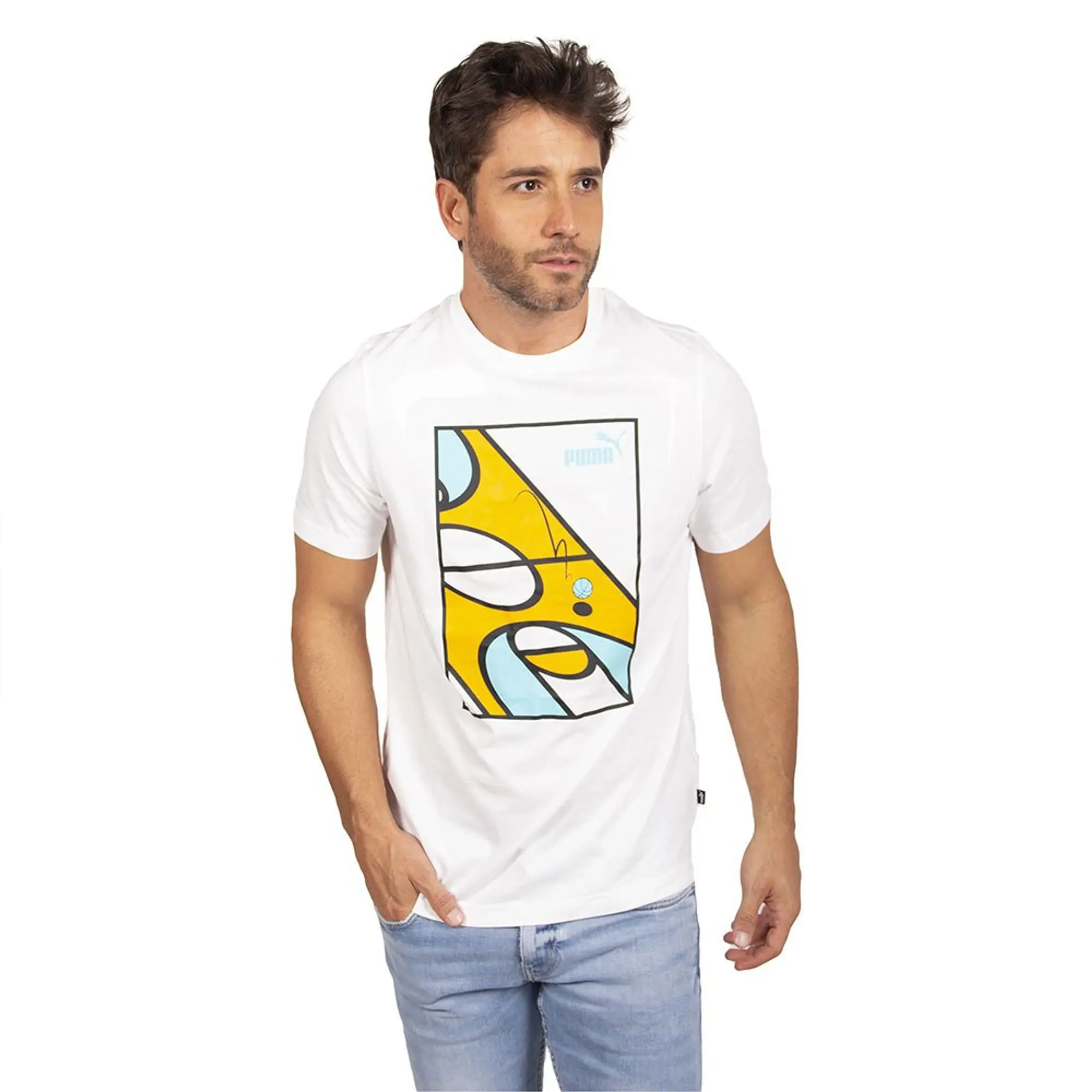 Puma Graphics Court Short Sleeve T-shirt