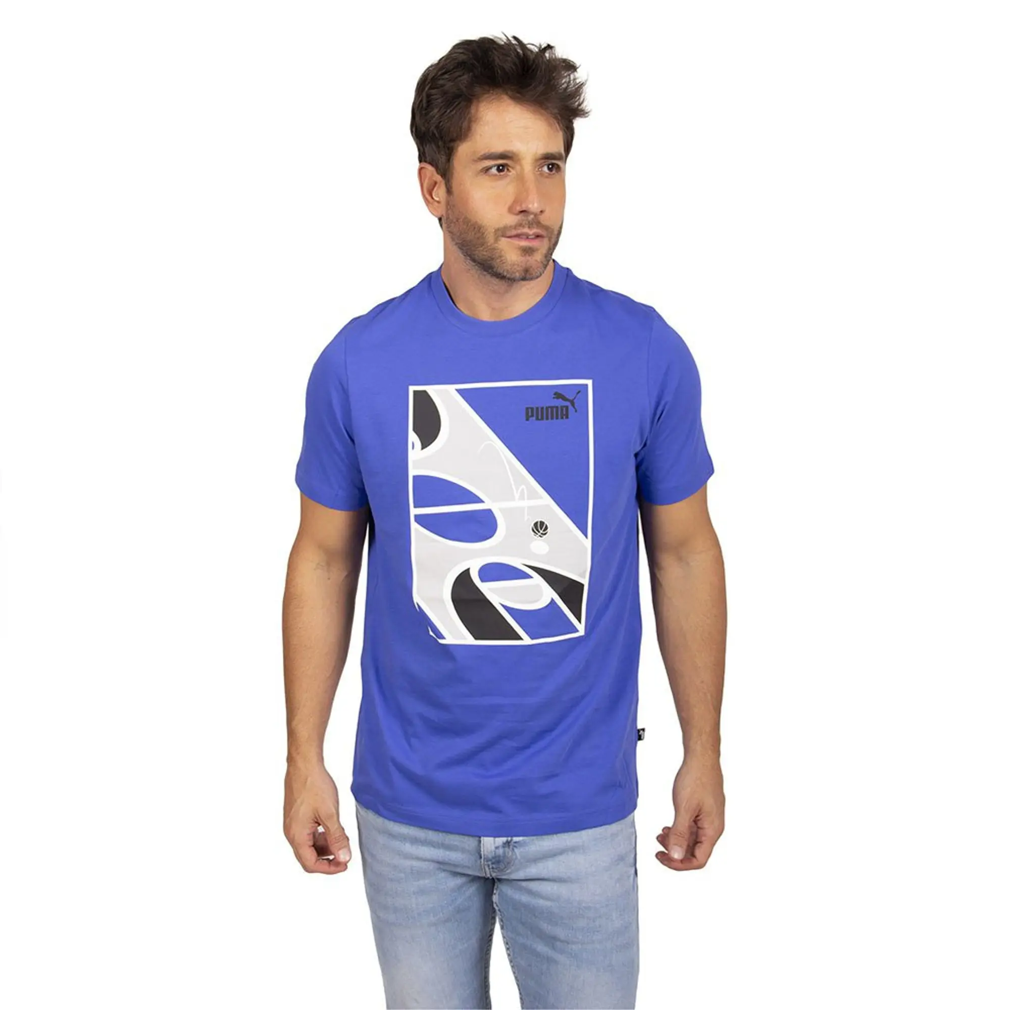 Puma Graphics Court Short Sleeve T-shirt
